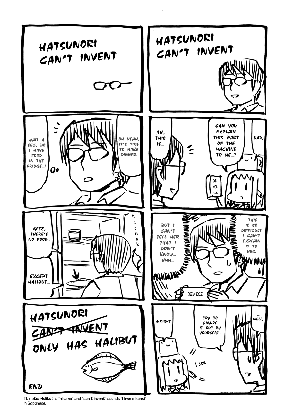 Hirameki Hatsume-chan Chapter 28.5 page 4 - Chapter 28.5: Omake