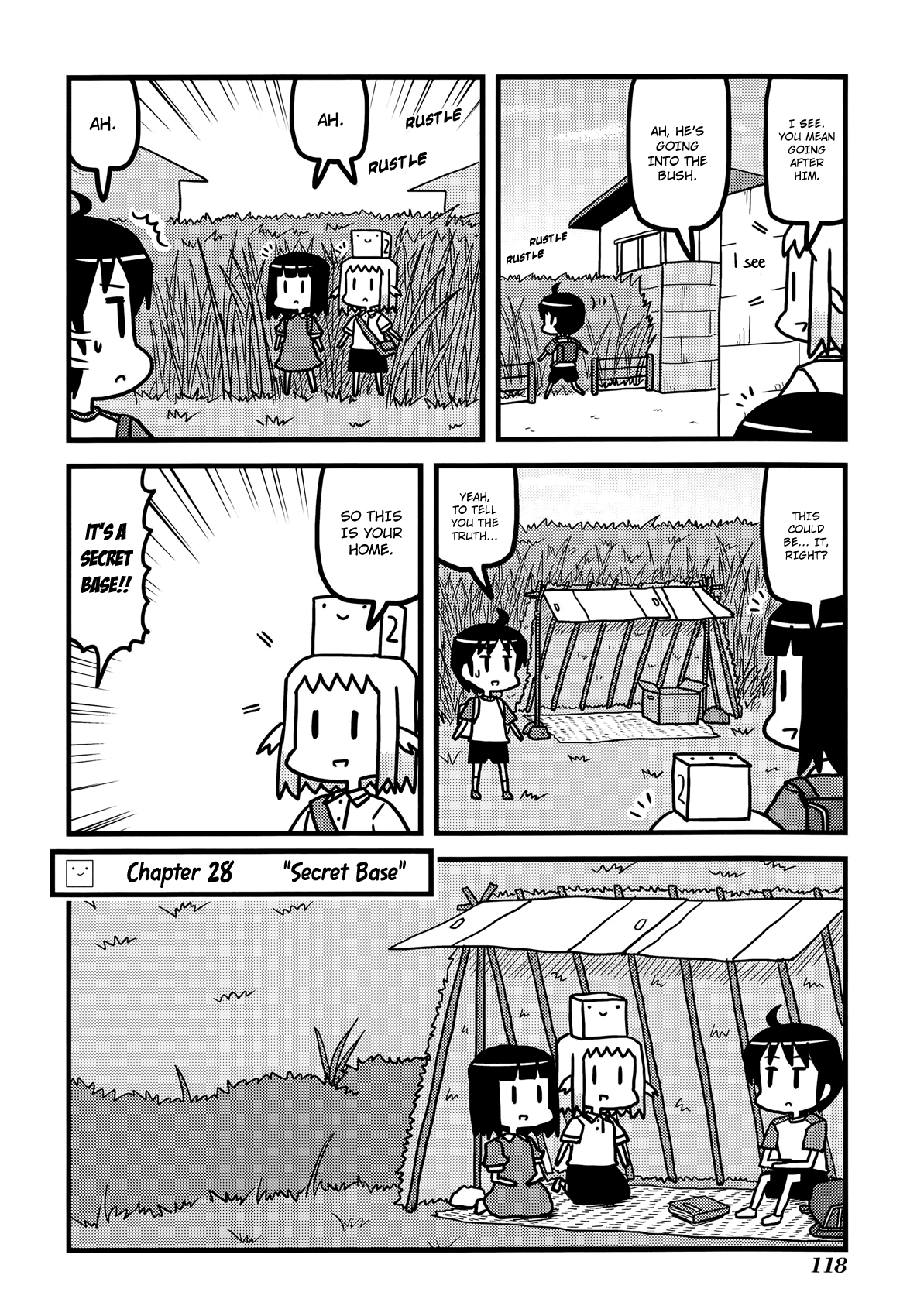 Hirameki Hatsume-chan Chapter 28 page 3 - Chapter 28: Secret Base
