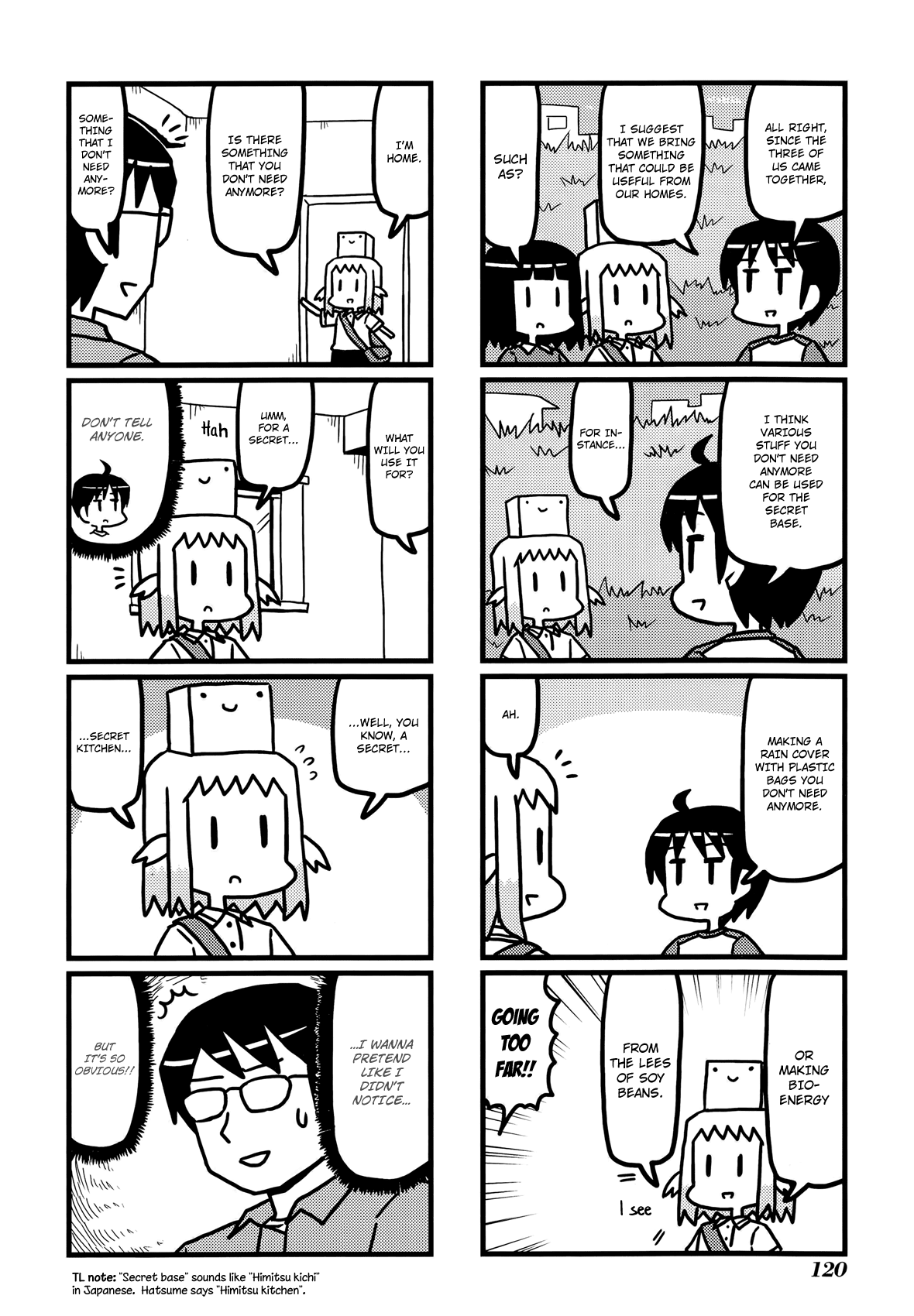 Hirameki Hatsume-chan Chapter 28 page 5 - Chapter 28: Secret Base