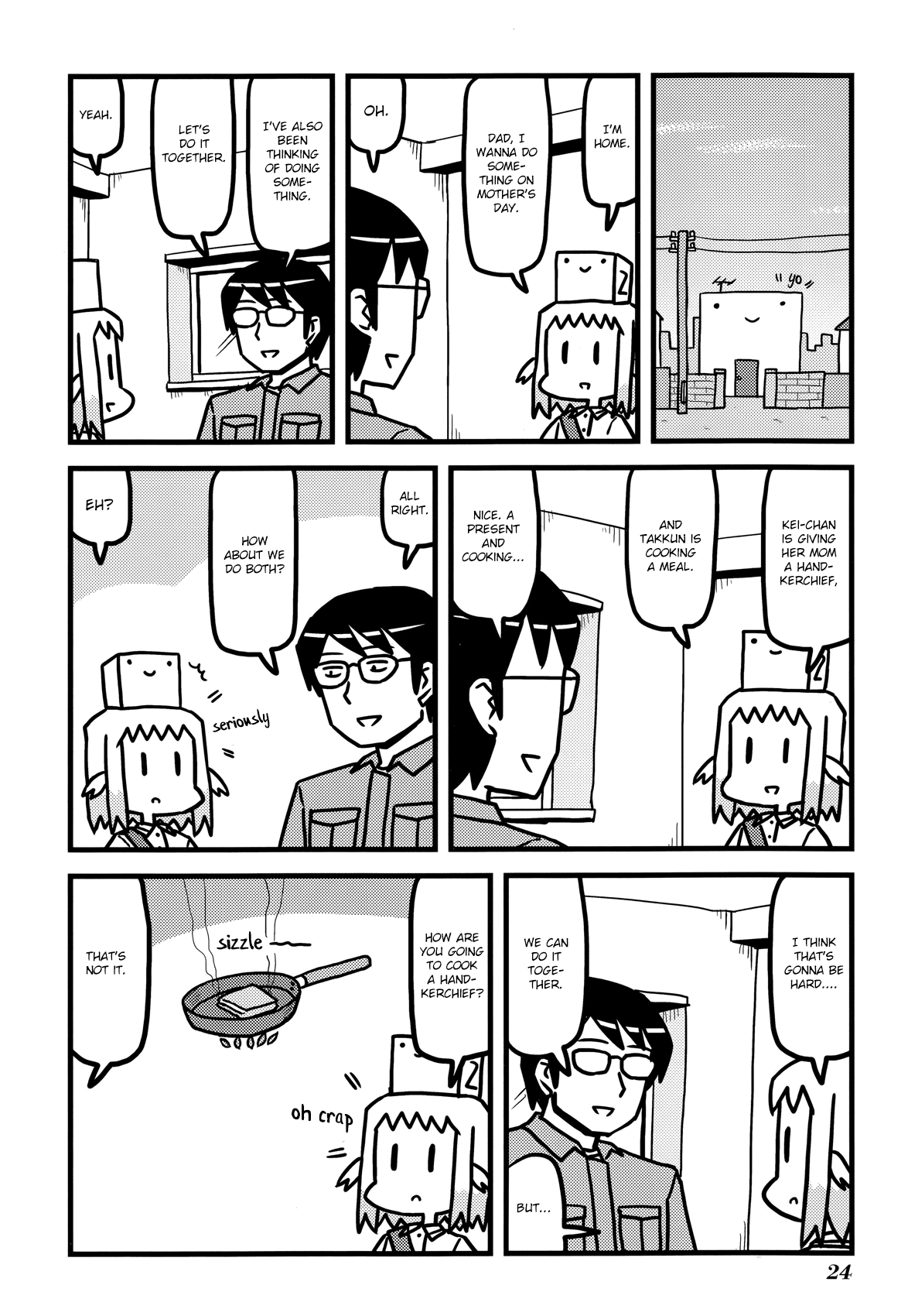 Hirameki Hatsume-chan Chapter 31 page 3 - Chapter 31: Mother's Day