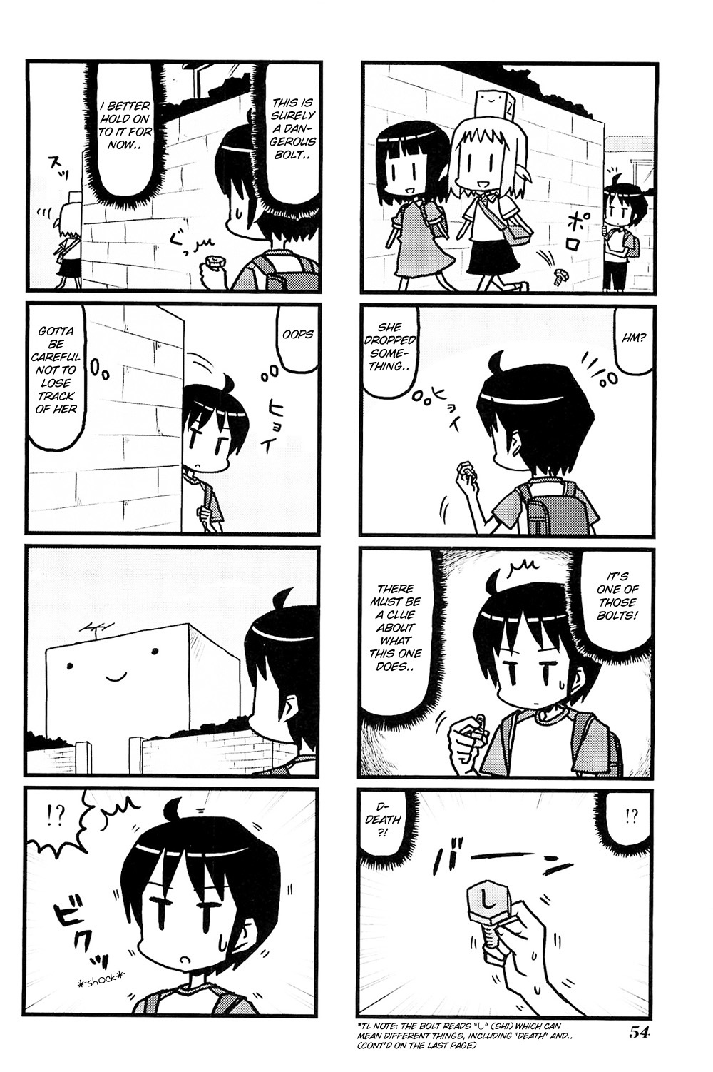 Hirameki Hatsume-chan Chapter 6 page 4 - Chapter 6: Evil Organization