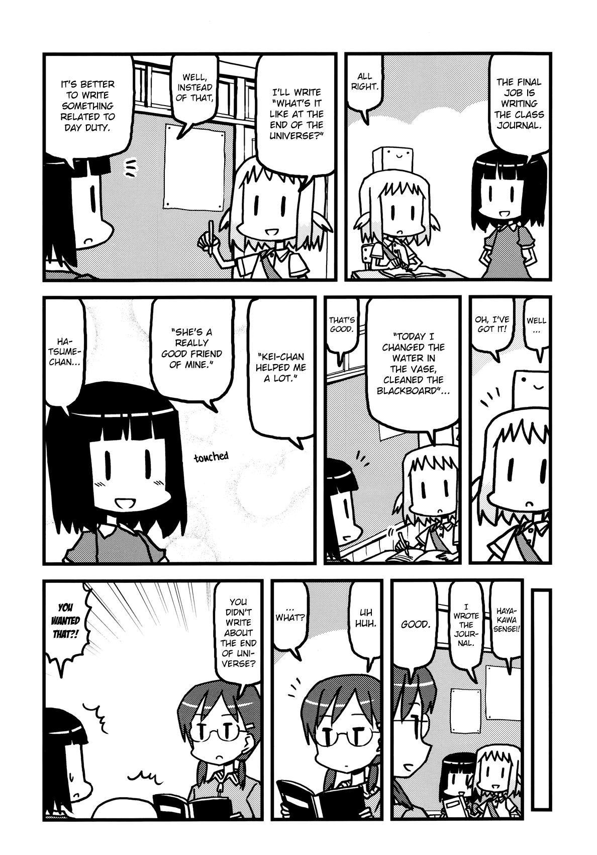 Hirameki Hatsume-chan Chapter 9 page 8 - Chapter 9: Day Duty
