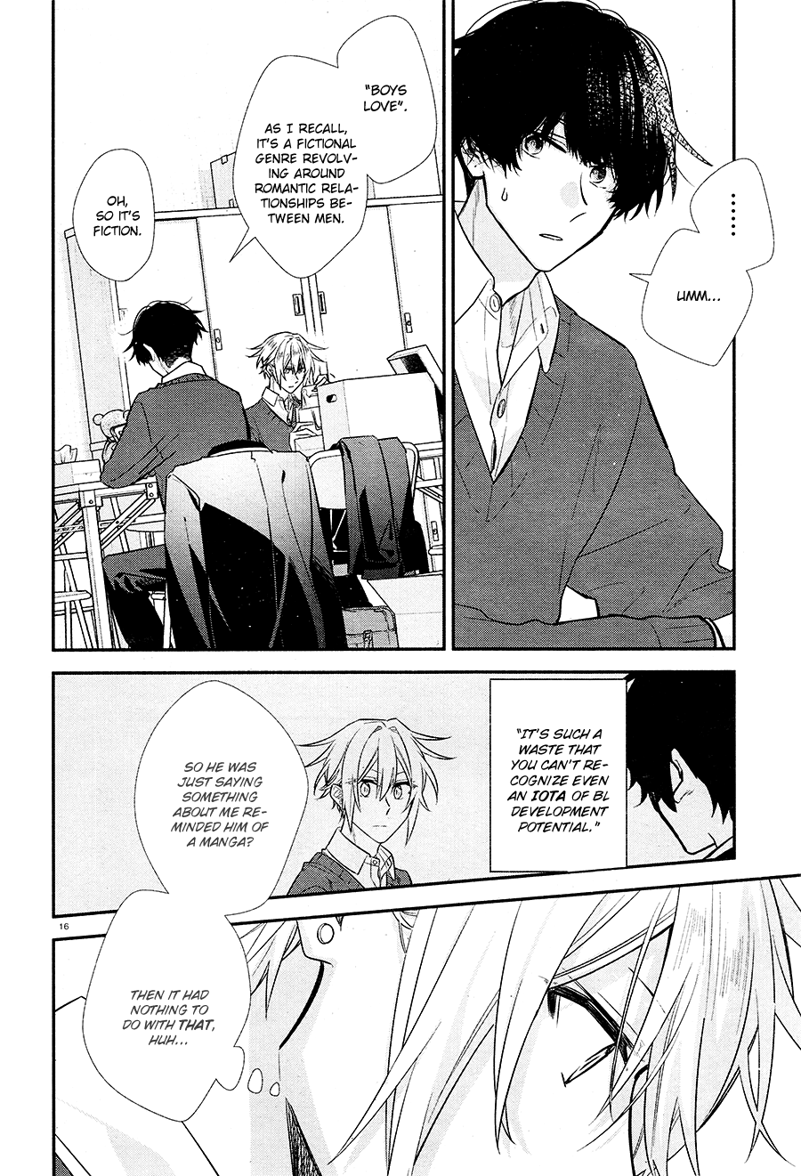 Hirano to Kagiura Chapter 13 page 18 - Chapter 13