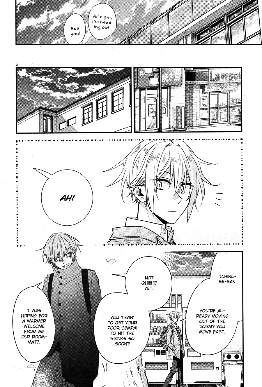 Hirano to Kagiura Chapter 14 page 3 - Chapter 14