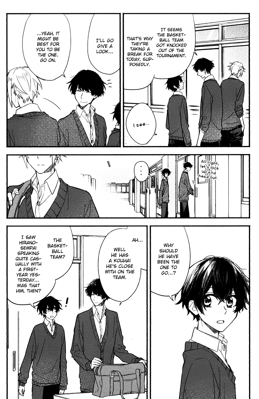 Hirano to Kagiura Chapter 2 page 9 - Chapter 2