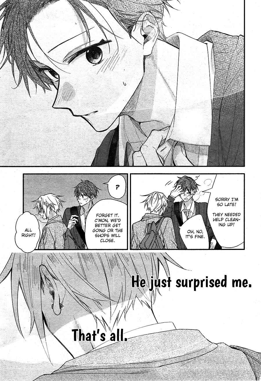 Hirano to Kagiura Chapter 23 page 8 - Chapter 23a