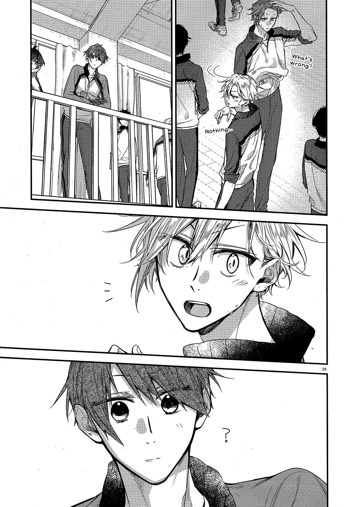 Hirano to Kagiura Chapter 24 page 35 - Chapter 24
