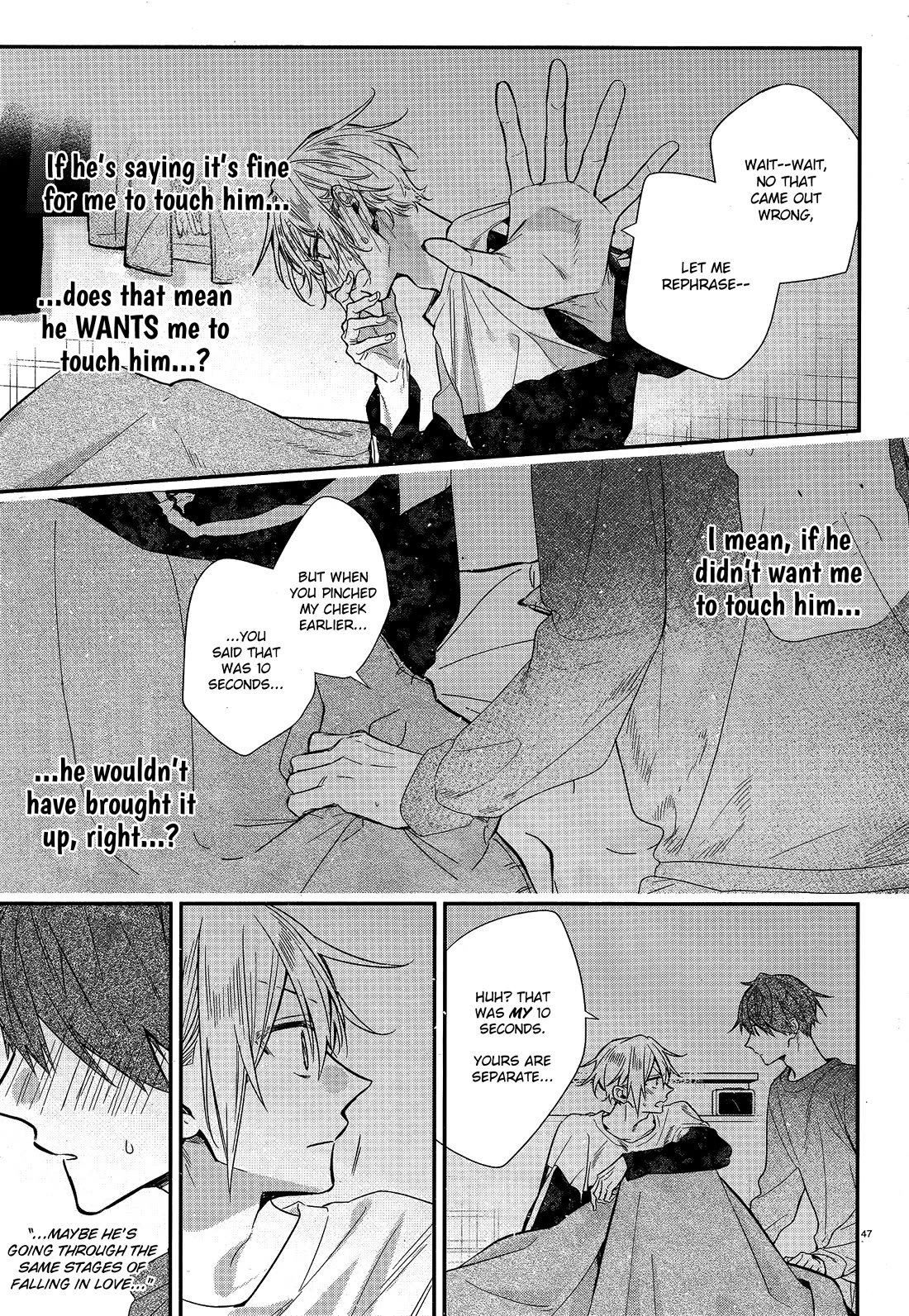 Hirano to Kagiura Chapter 24 page 47 - Chapter 24