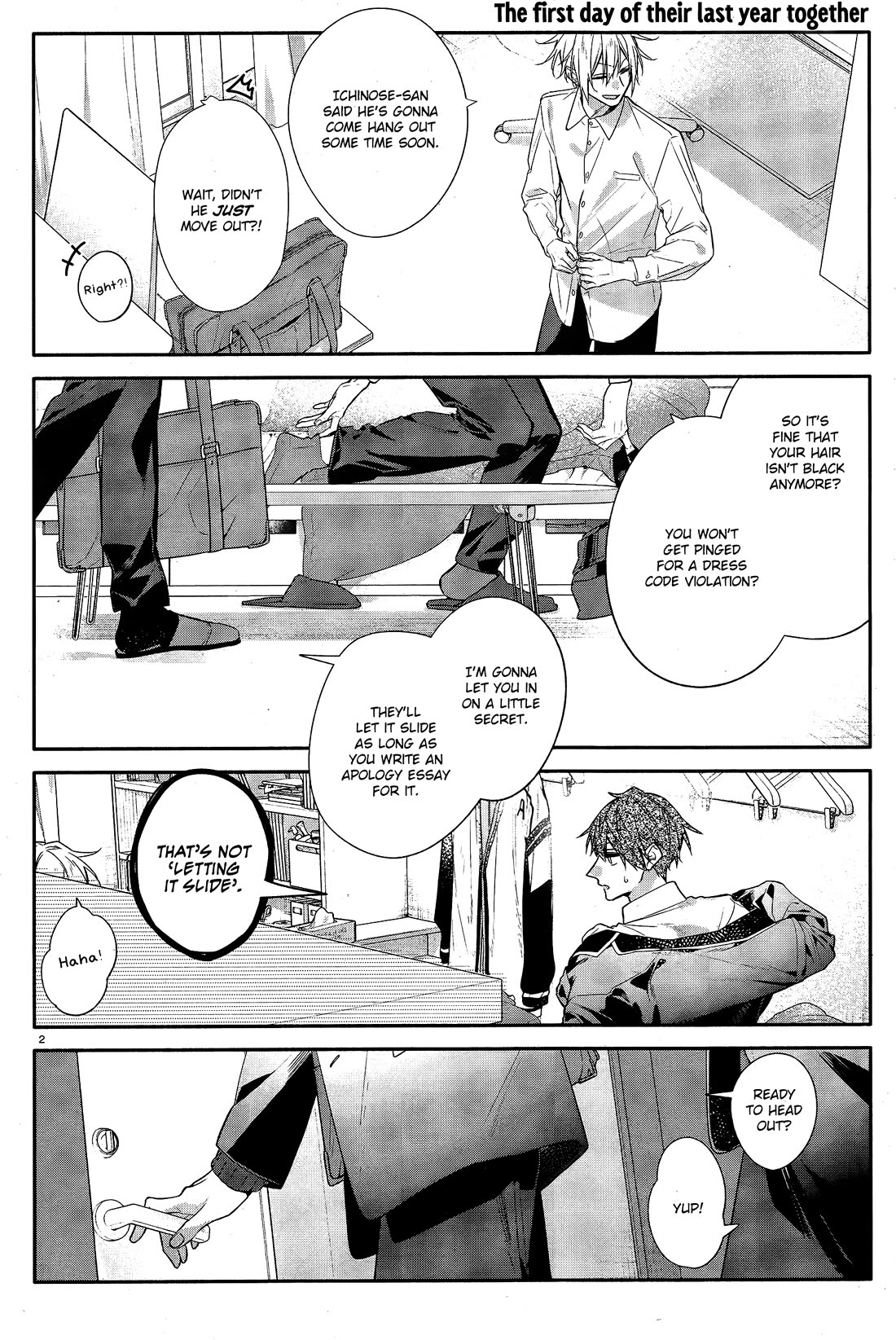 Hirano to Kagiura Chapter 26 page 3 - Chapter 26