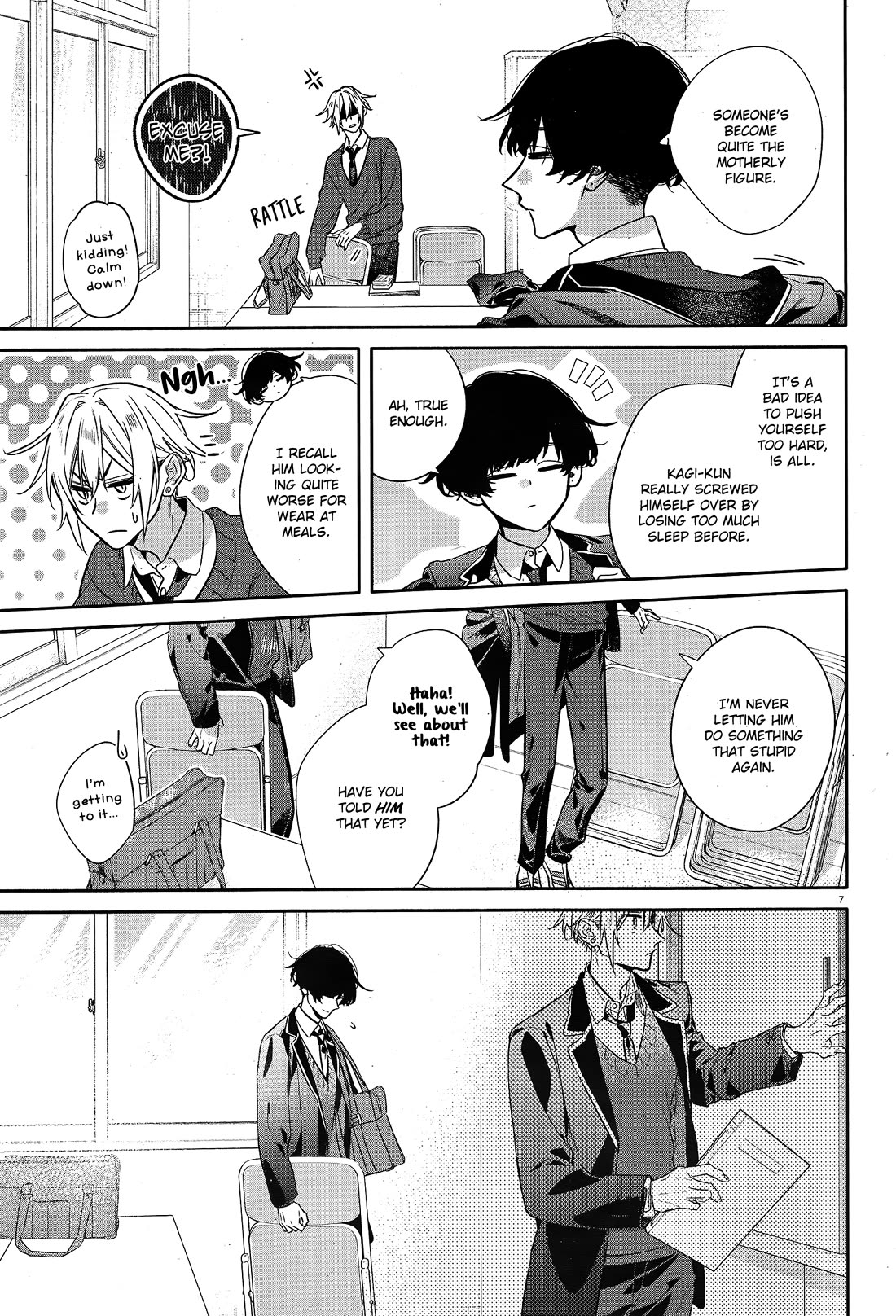 Hirano to Kagiura Chapter 26 page 8 - Chapter 26