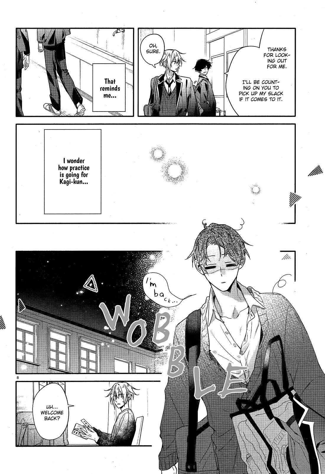 Hirano to Kagiura Chapter 26 page 9 - Chapter 26