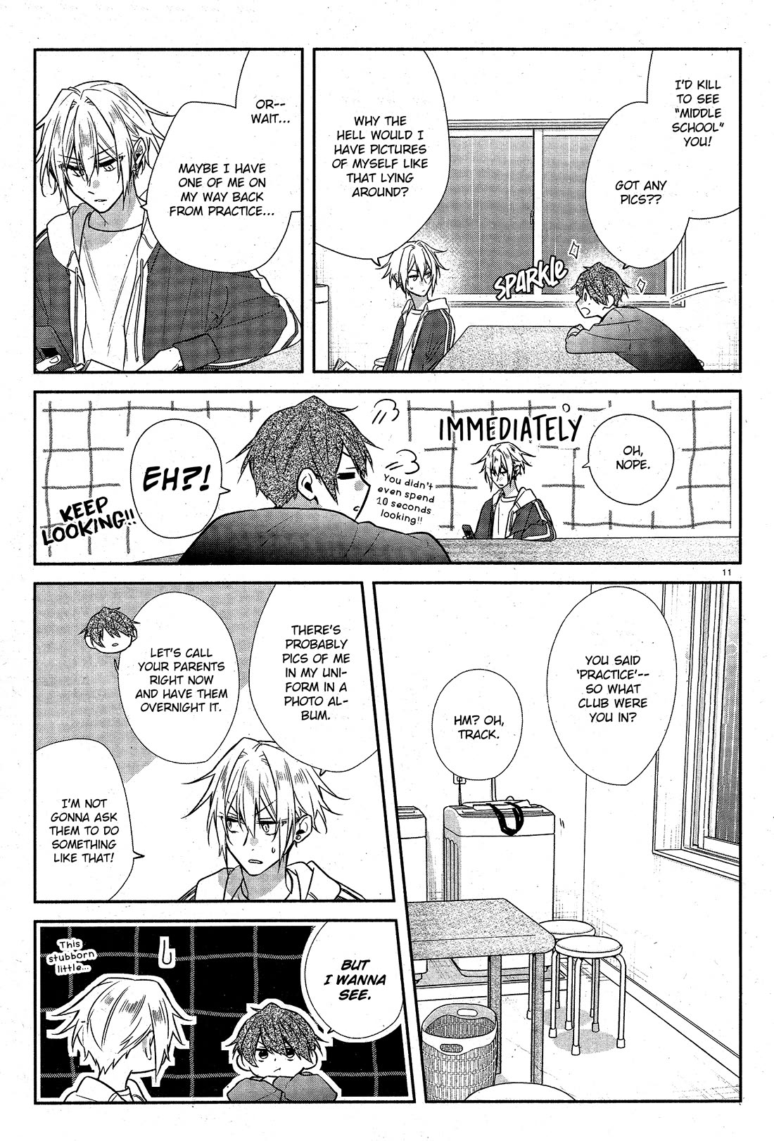 Hirano to Kagiura Chapter 27 page 12 - Chapter 27