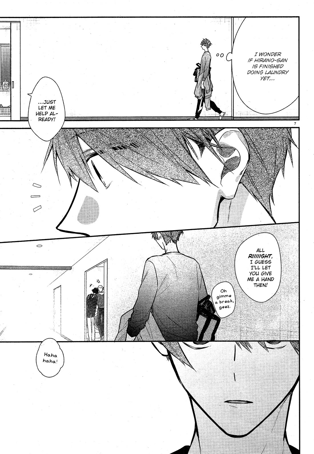 Hirano to Kagiura Chapter 27 page 8 - Chapter 27