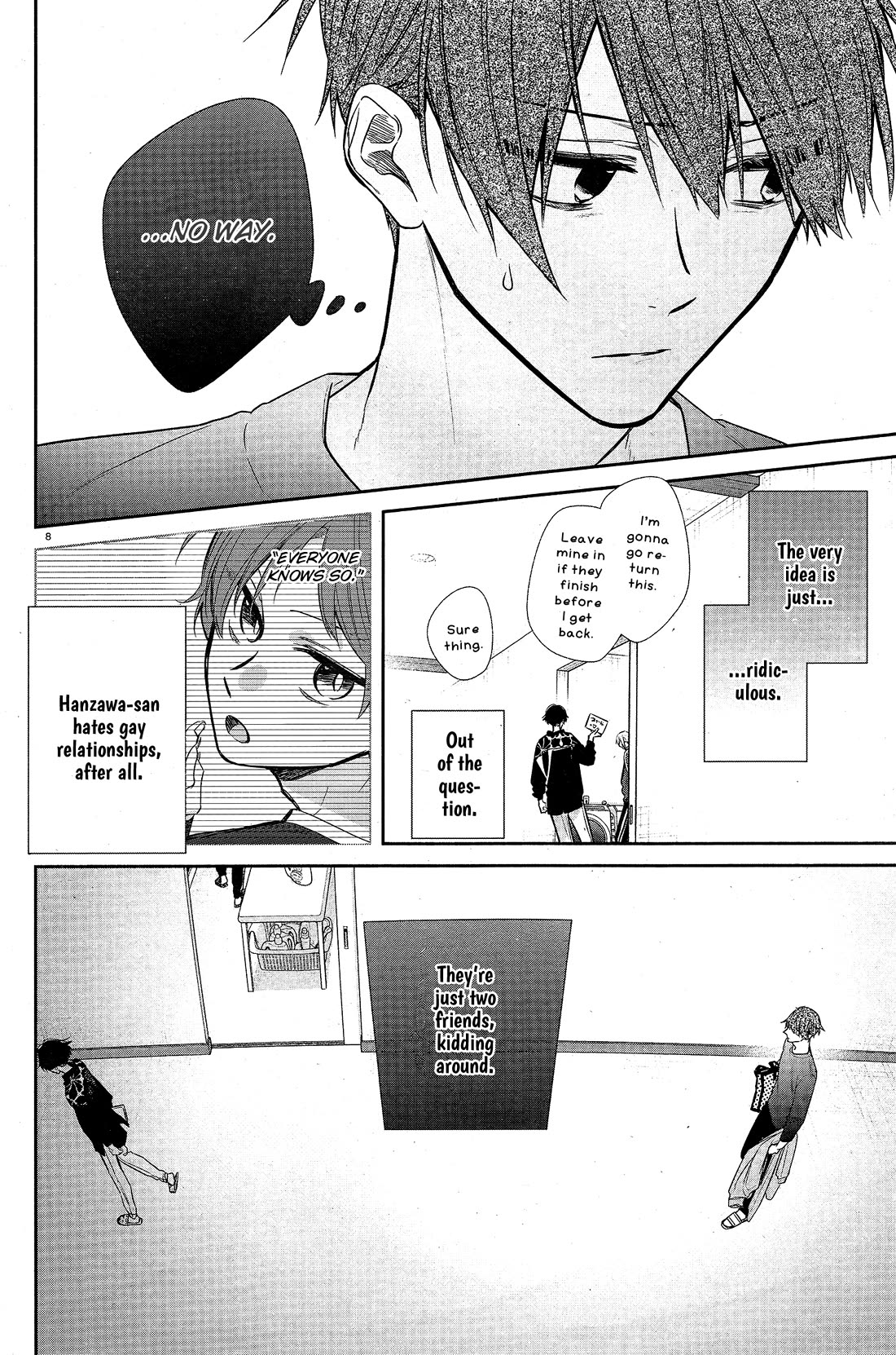 Hirano to Kagiura Chapter 27 page 9 - Chapter 27