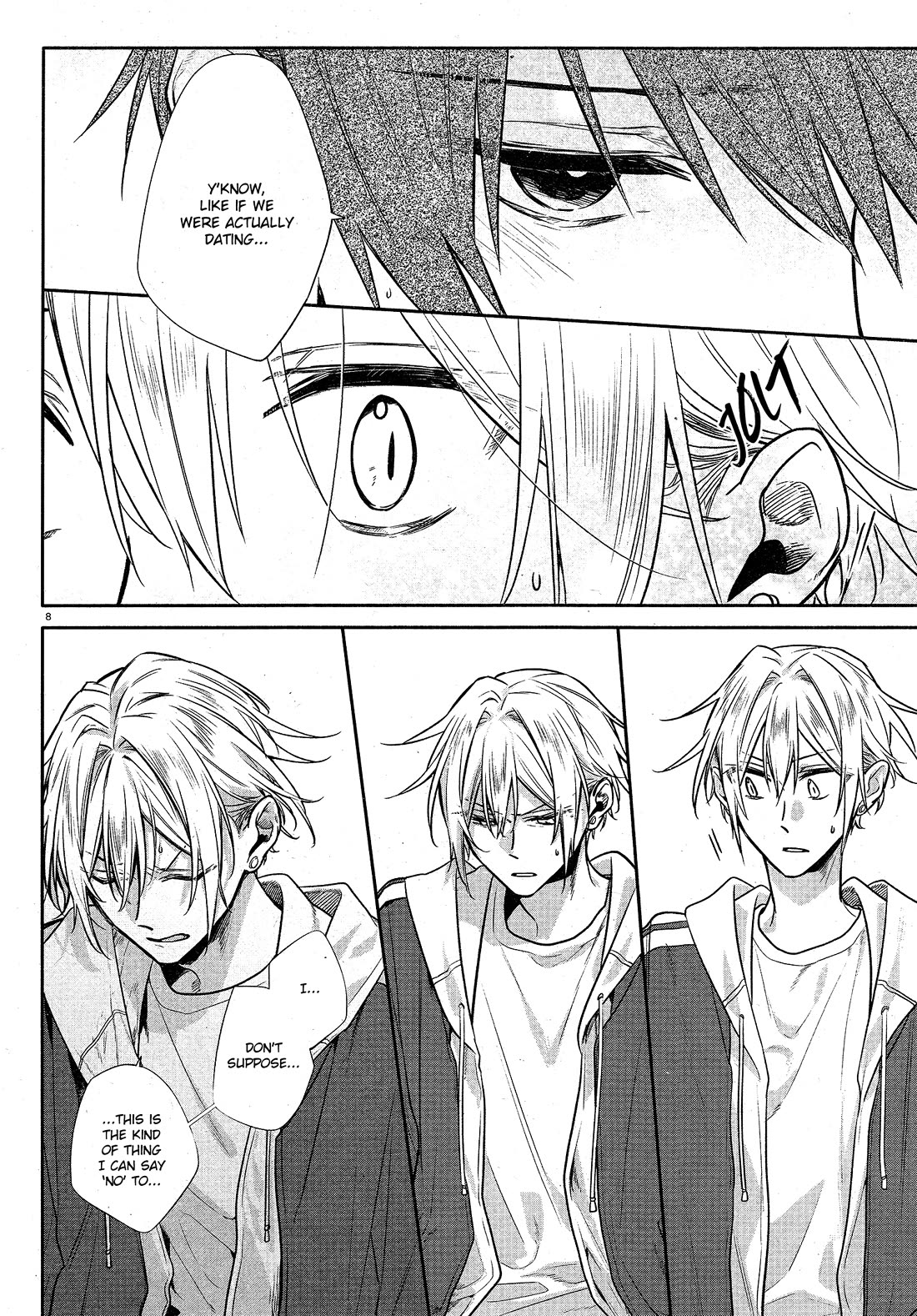 Hirano to Kagiura Chapter 28 page 8 - Chapter 28