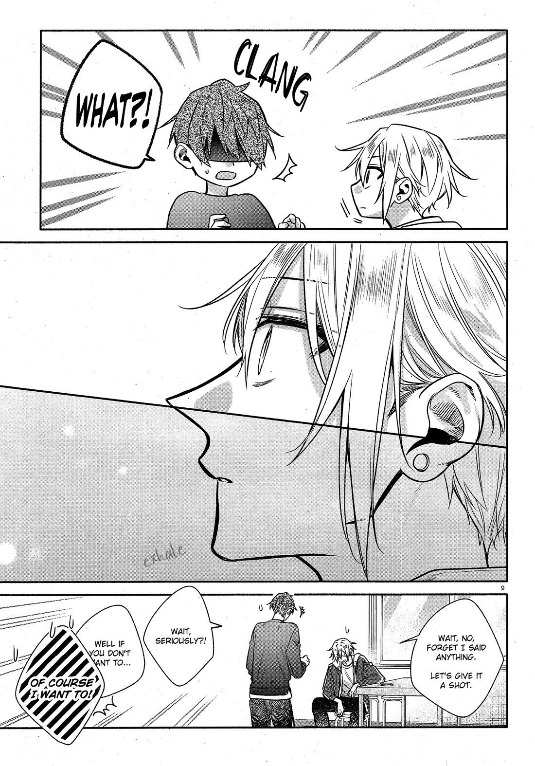 Hirano to Kagiura Chapter 28 page 9 - Chapter 28