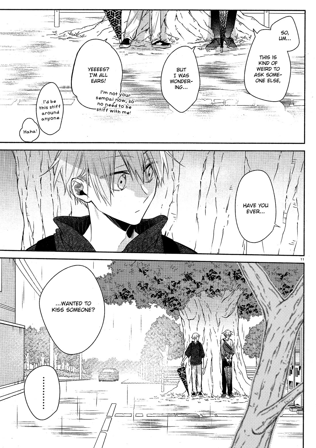 Hirano to Kagiura Chapter 29 page 11 - Chapter 29