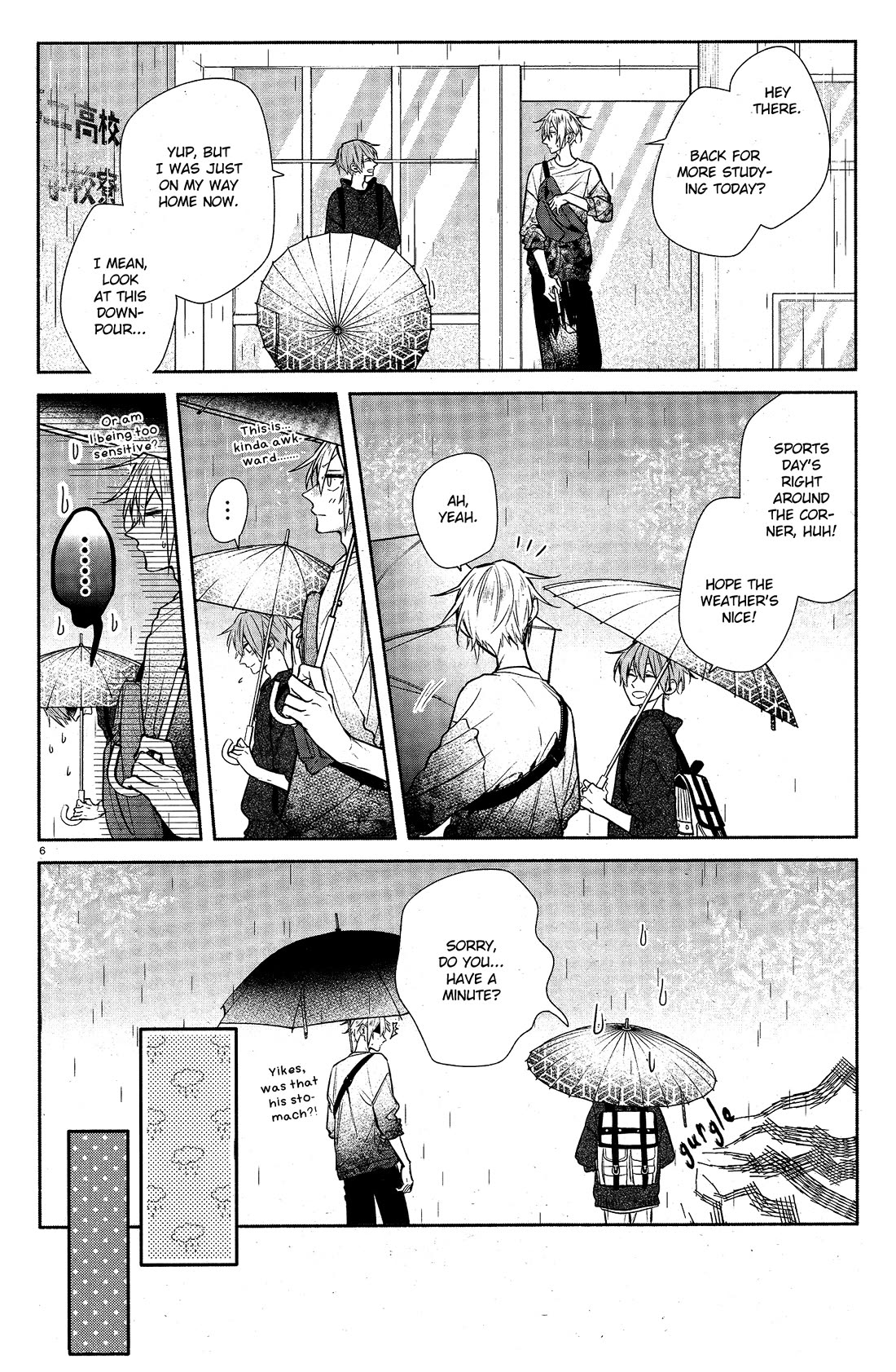 Hirano to Kagiura Chapter 29 page 6 - Chapter 29