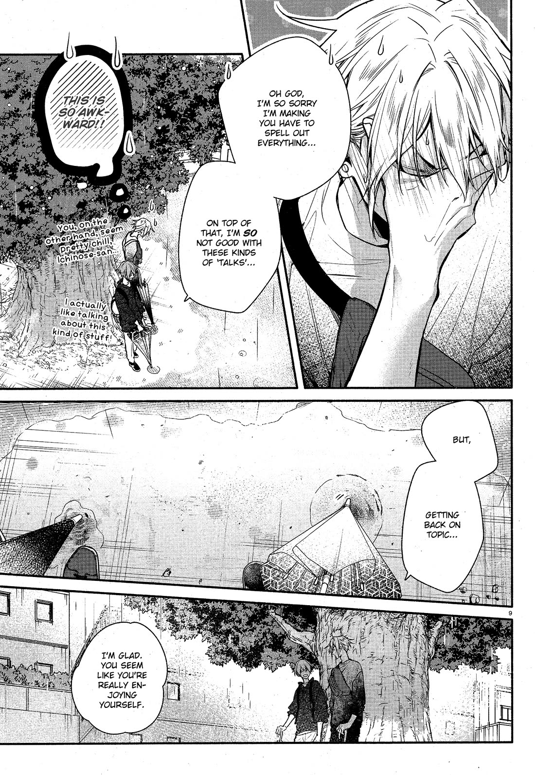 Hirano to Kagiura Chapter 29 page 9 - Chapter 29