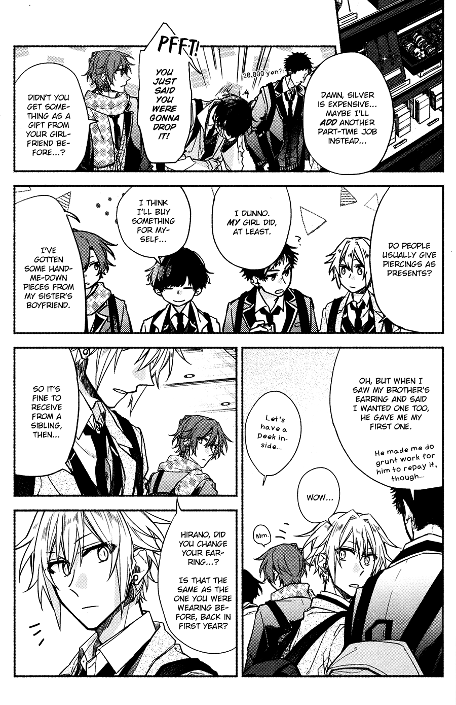 Hirano to Kagiura Chapter 3 page 12 - Chapter 3