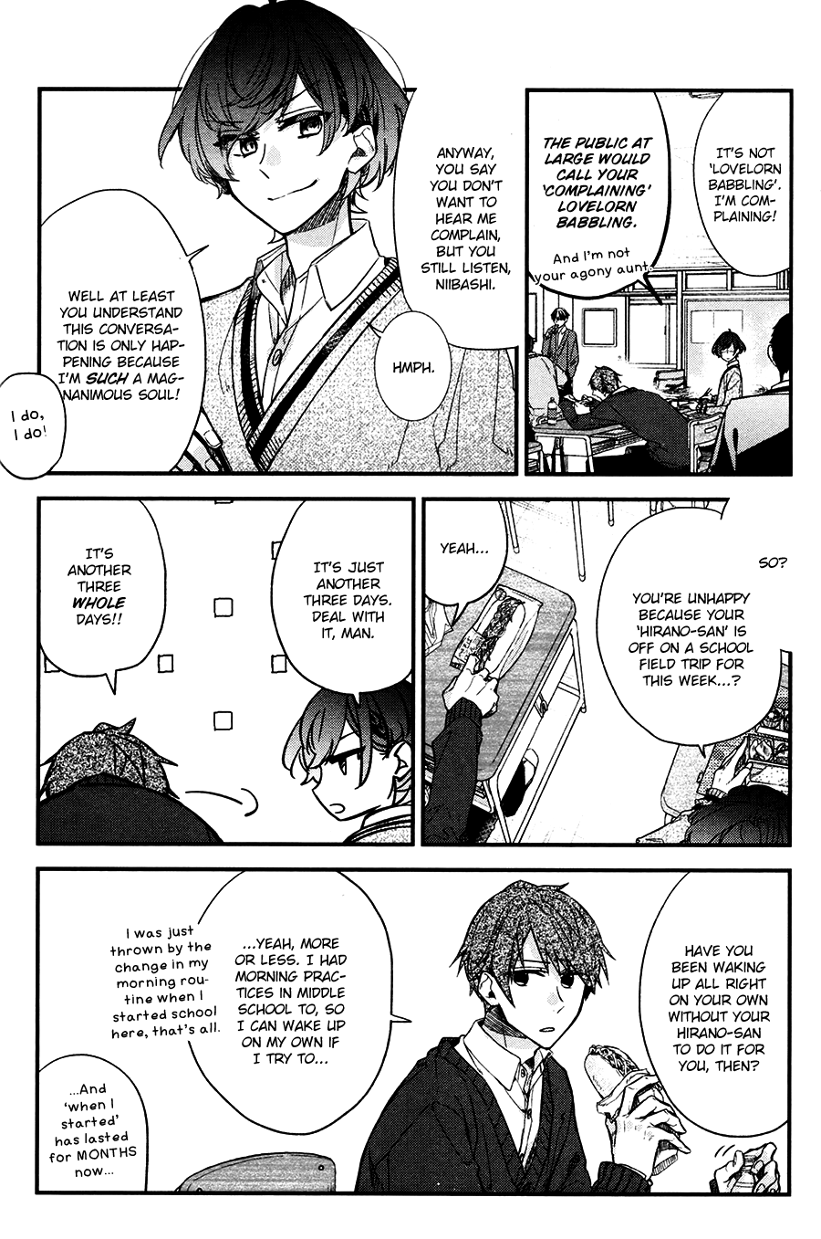 Hirano to Kagiura Chapter 3 page 19 - Chapter 3