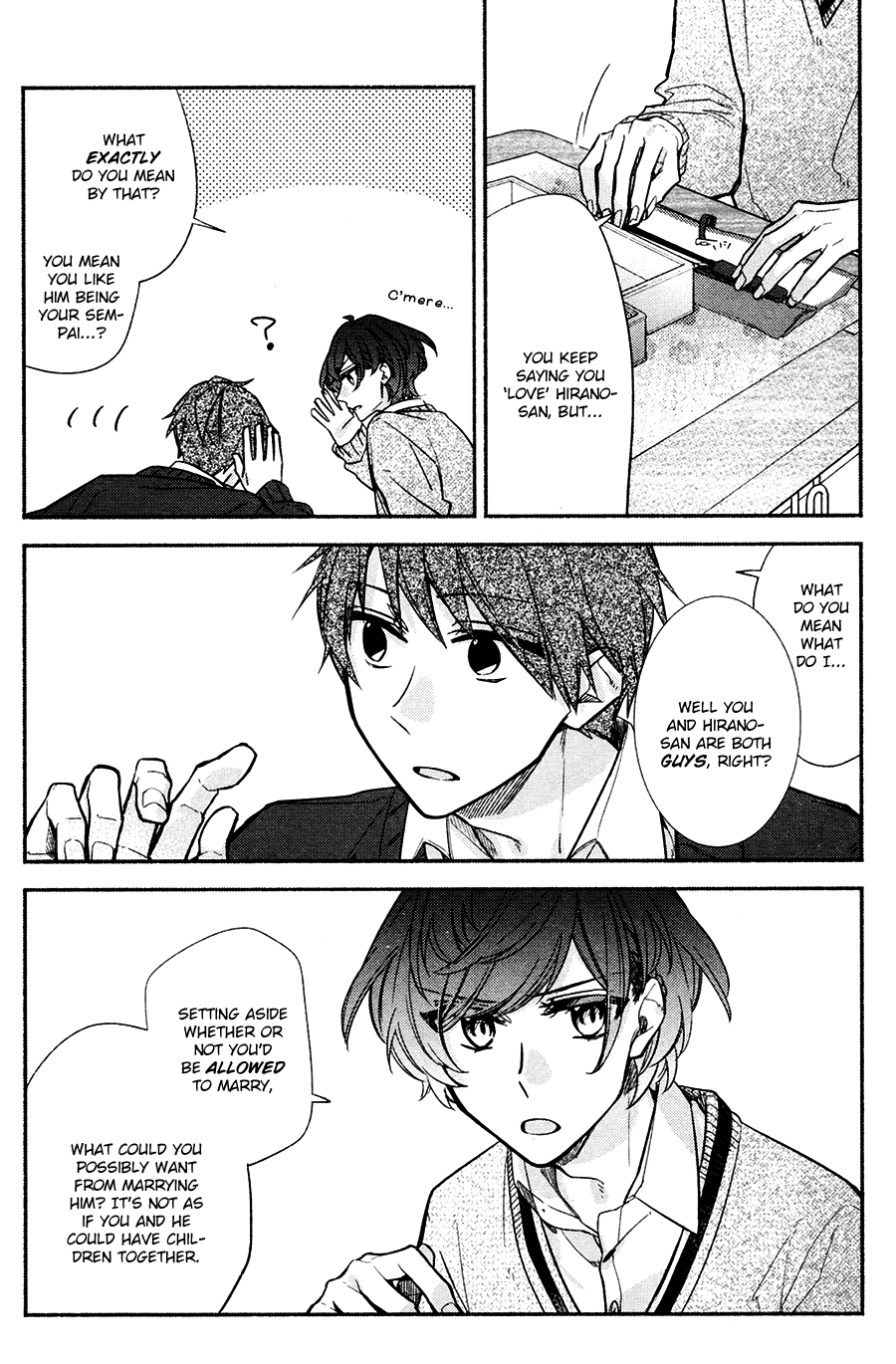 Hirano to Kagiura Chapter 3 page 21 - Chapter 3