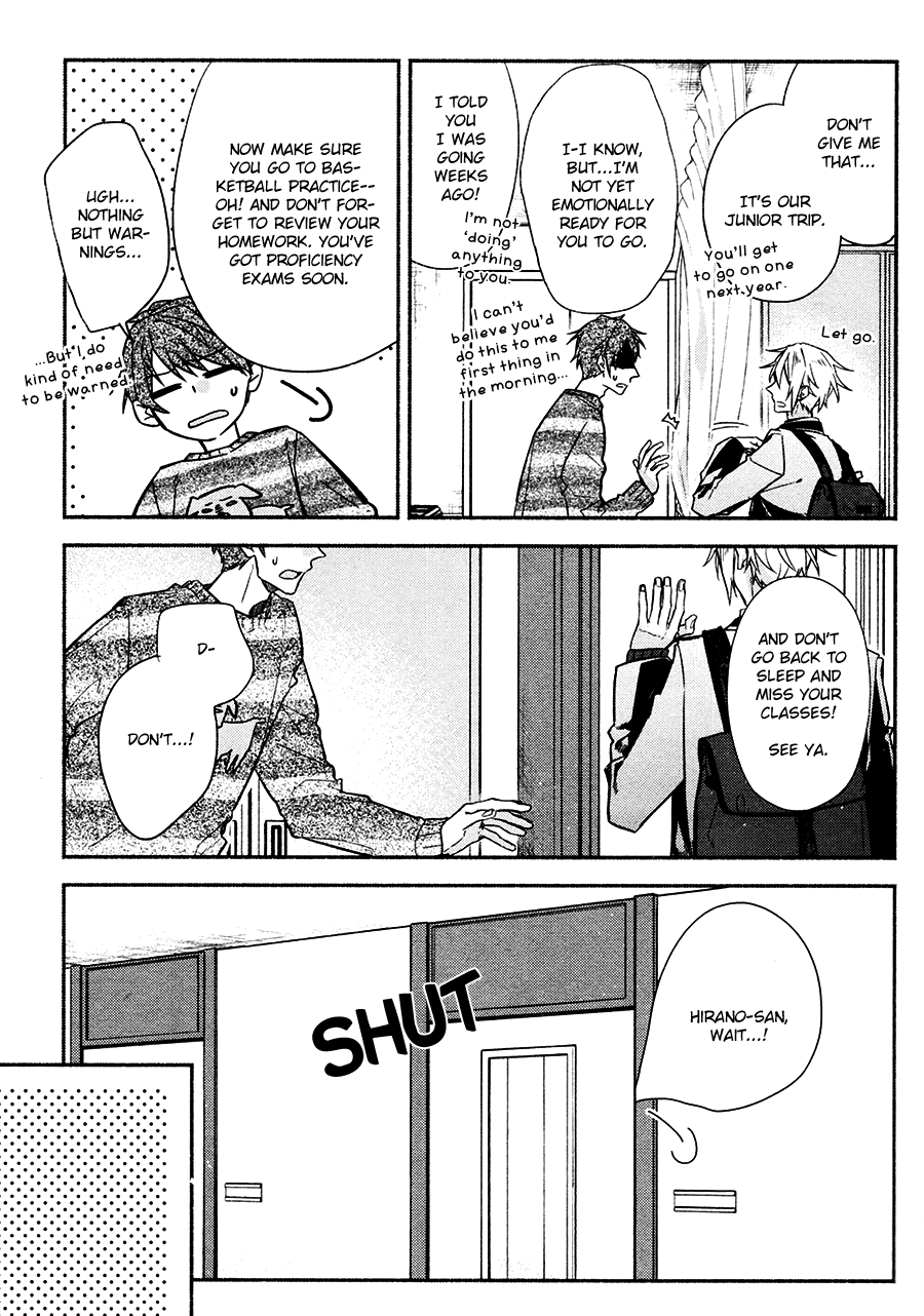 Hirano to Kagiura Chapter 3 page 4 - Chapter 3