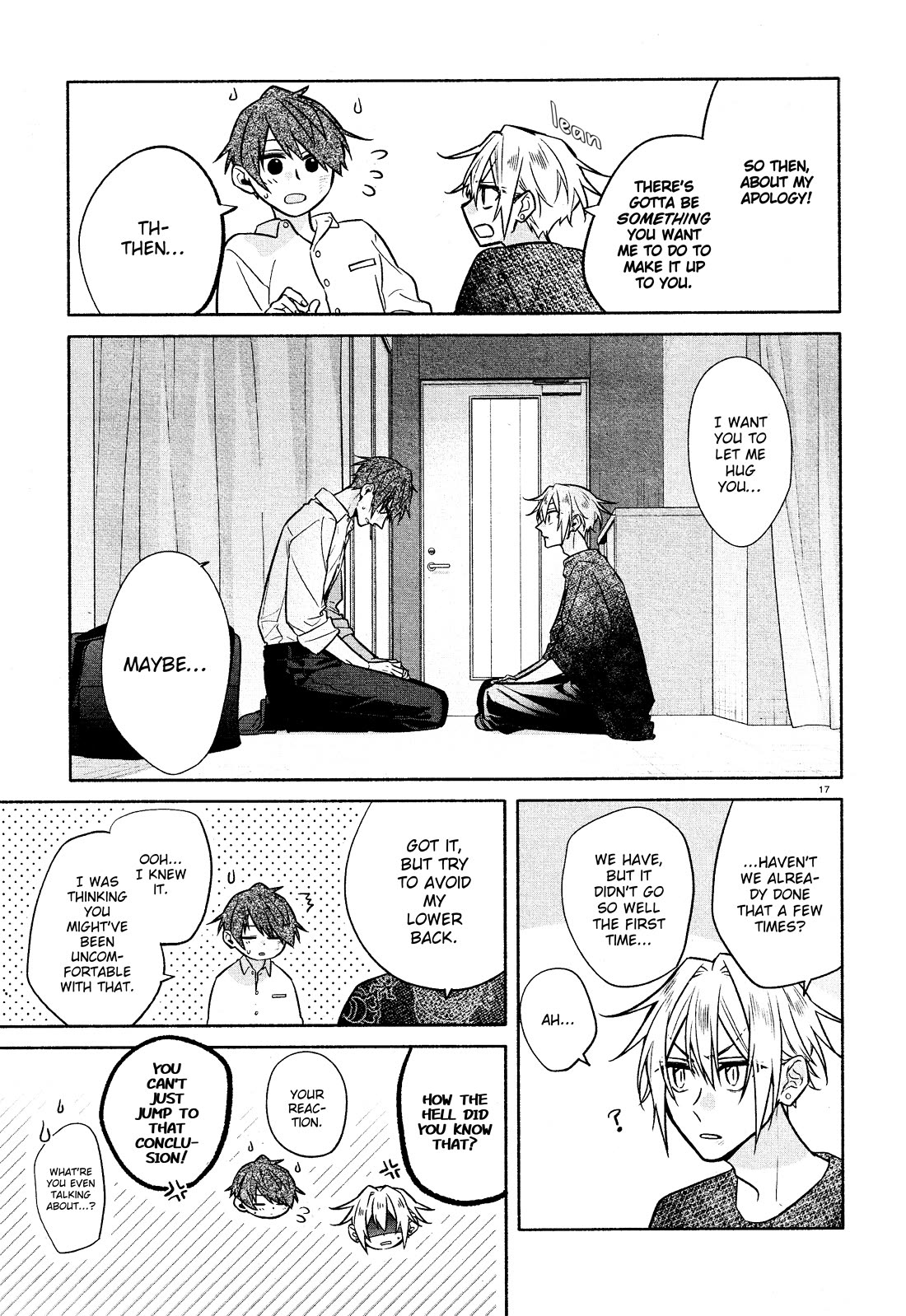 Hirano to Kagiura Chapter 31 page 21 - Chapter 31: Wavering Throughout Five Minutes, Our Overlapping