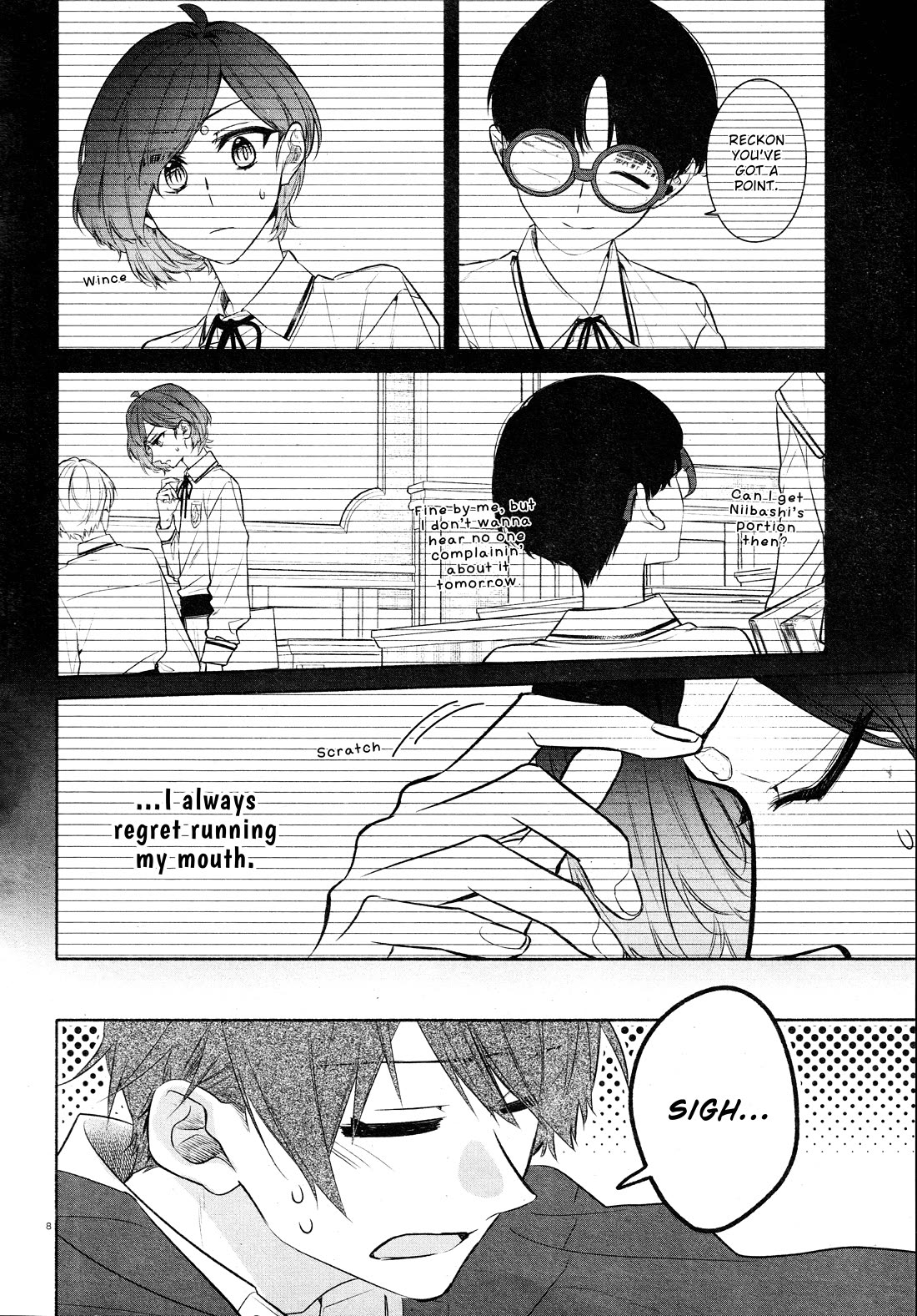 Hirano to Kagiura Chapter 32.5 page 10 - Chapter 32.5: Extra: A Little Story About Niibashi Juuya