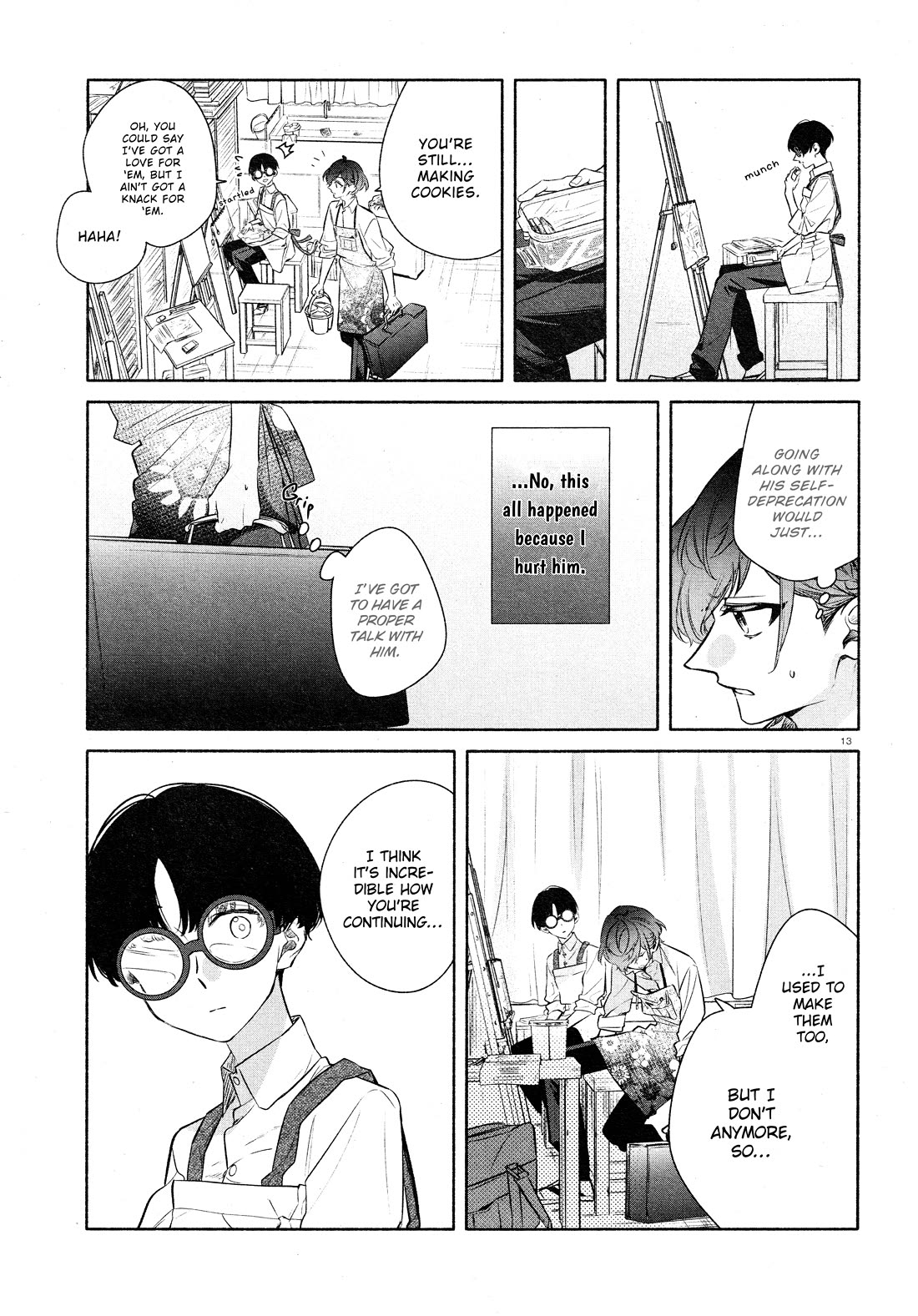 Hirano to Kagiura Chapter 32.5 page 15 - Chapter 32.5: Extra: A Little Story About Niibashi Juuya