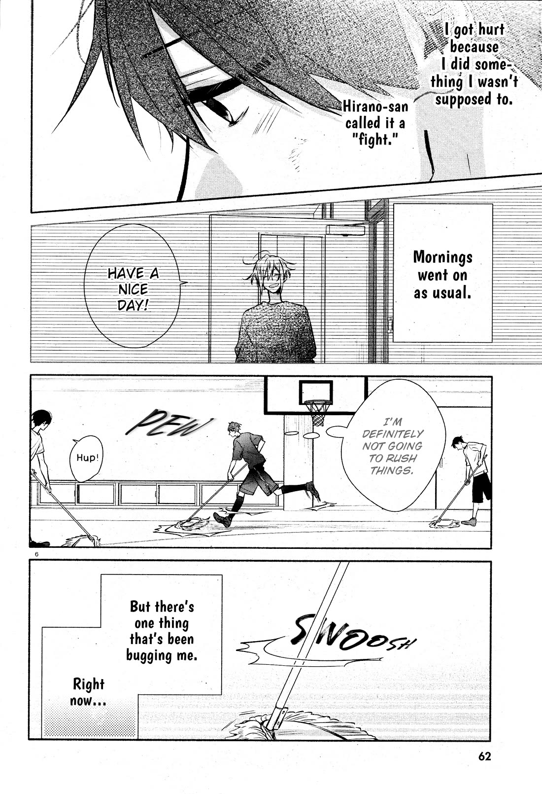 Hirano to Kagiura Chapter 32 page 8 - Chapter 32: At the Same Time