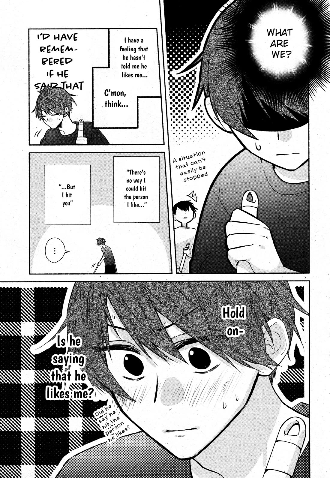Hirano to Kagiura Chapter 32 page 9 - Chapter 32: At the Same Time