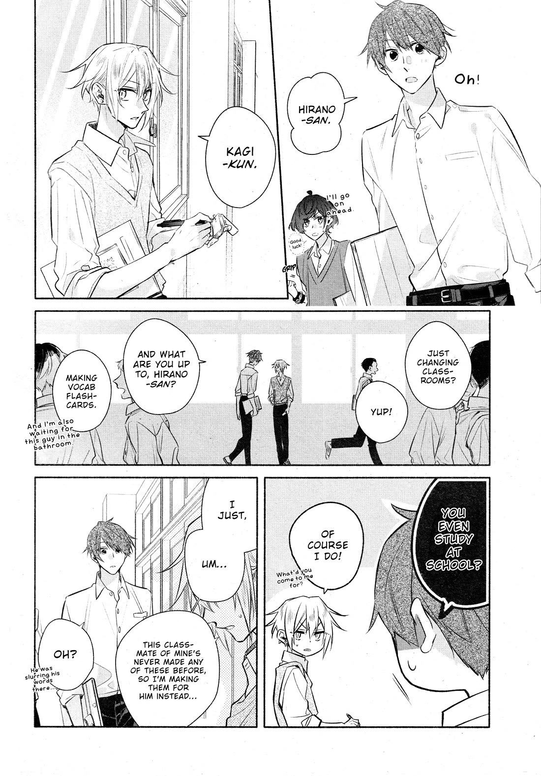 Hirano to Kagiura Chapter 33 page 10 - Chapter 33a: Experimentation, Implementation...