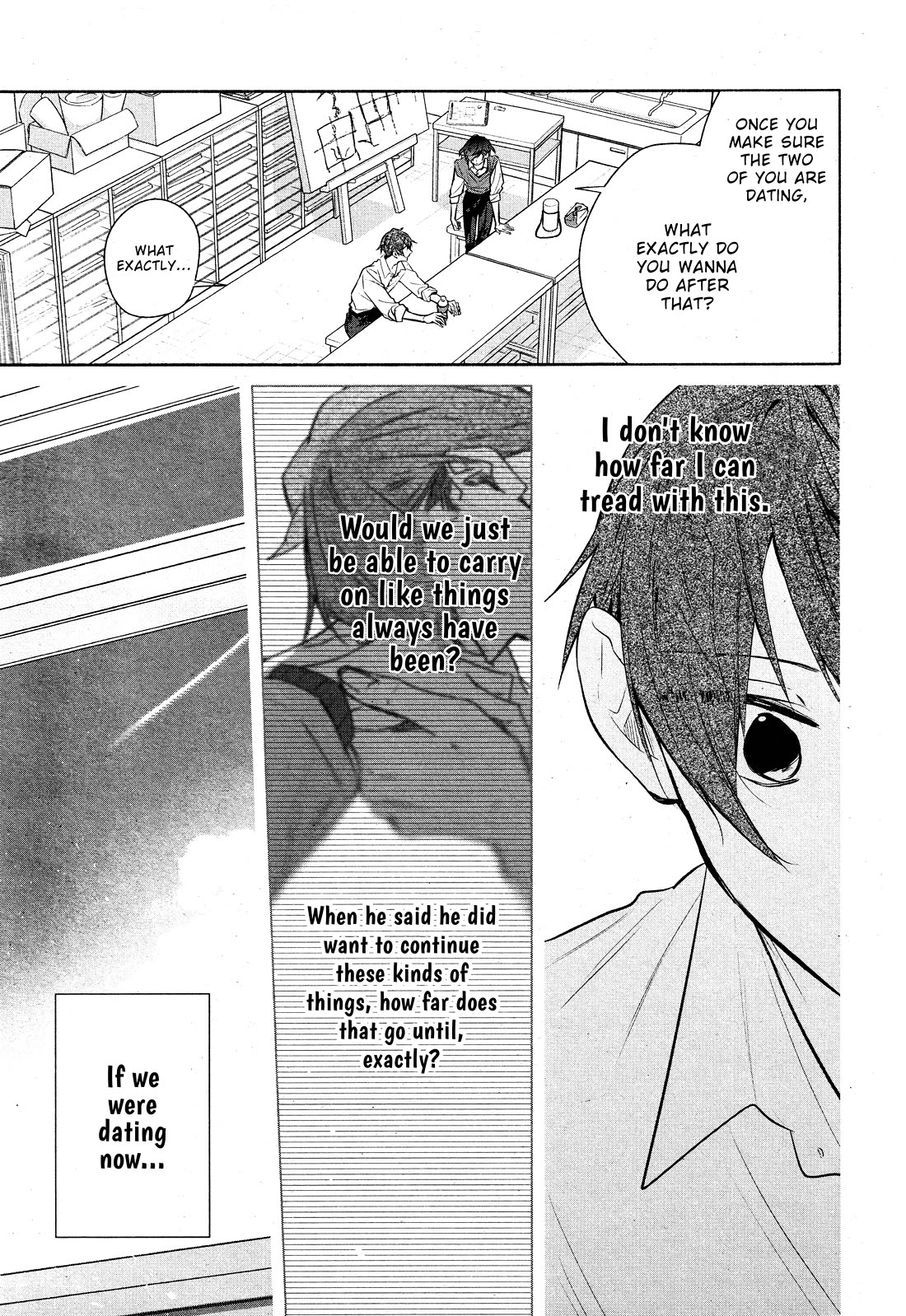 Hirano to Kagiura Chapter 33 page 7 - Chapter 33a: Experimentation, Implementation...