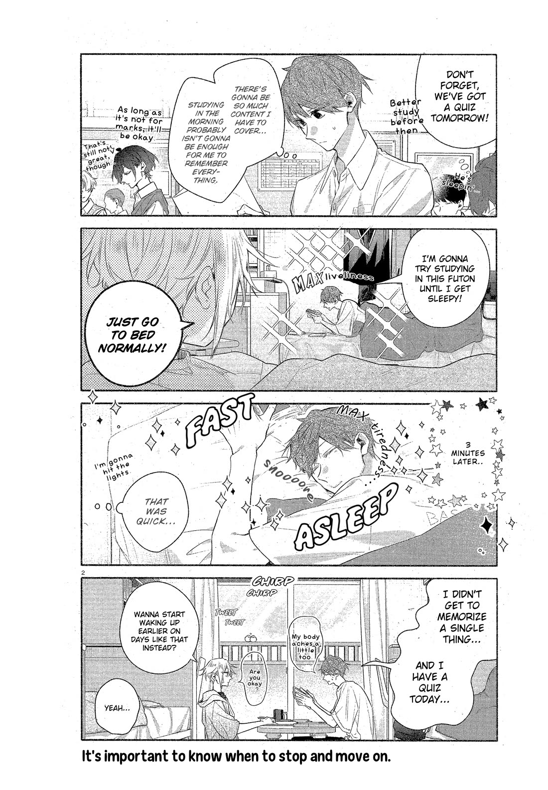 Hirano to Kagiura Chapter 34.6 page 5 - Chapter 34.6: 4koma Extras