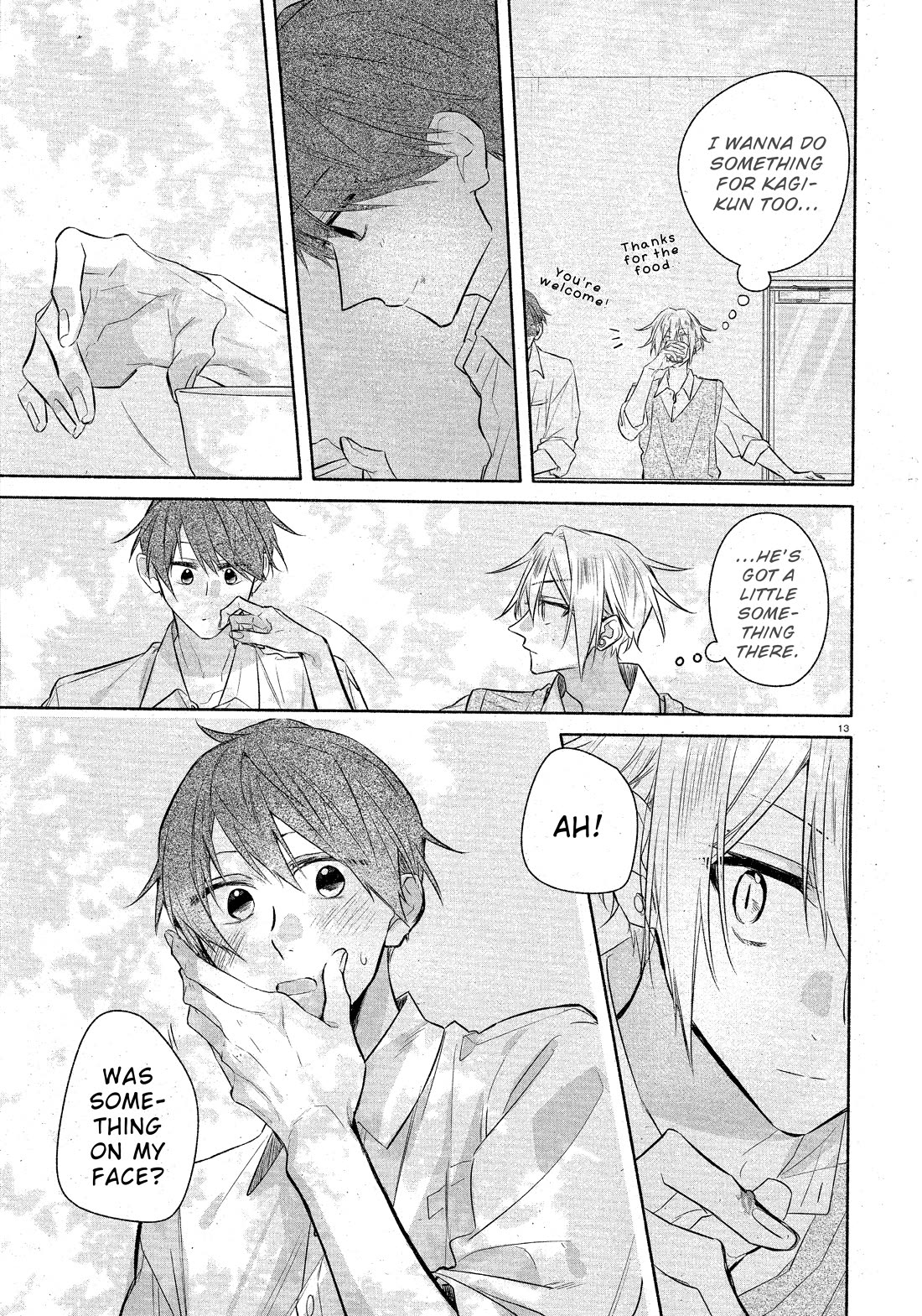 Hirano to Kagiura Chapter 34 page 15 - Chapter 34: On the Subject of Love