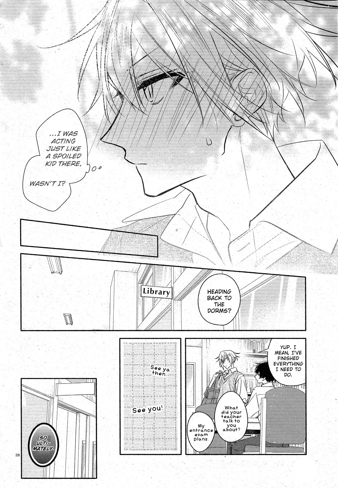 Hirano to Kagiura Chapter 34 page 30 - Chapter 34: On the Subject of Love