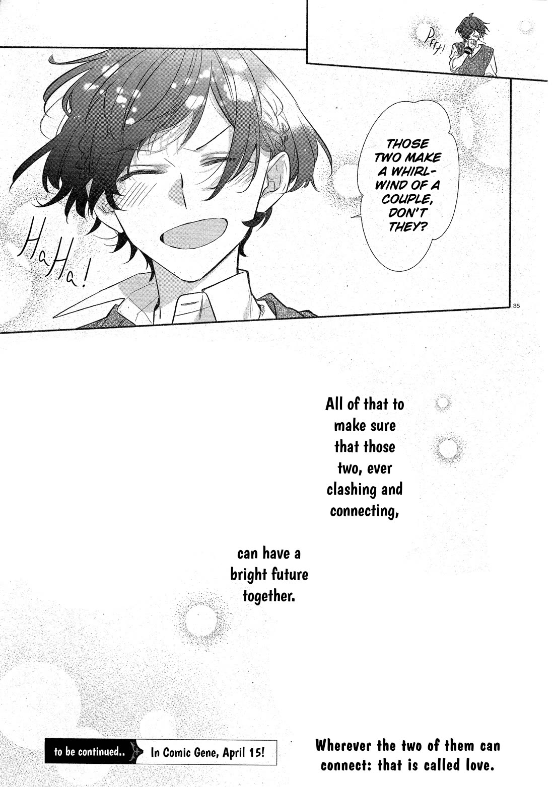 Hirano to Kagiura Chapter 34 page 37 - Chapter 34: On the Subject of Love