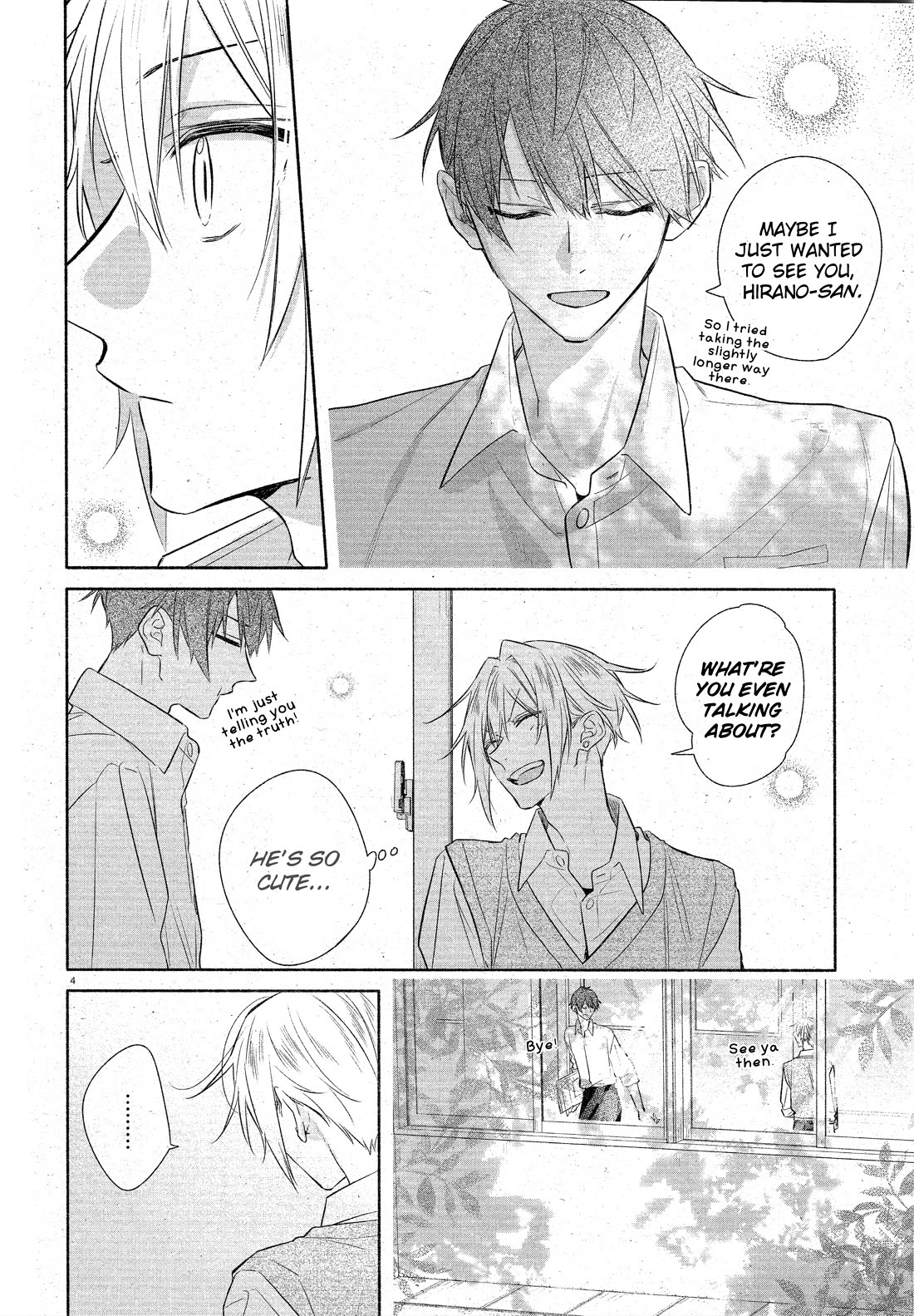 Hirano to Kagiura Chapter 34 page 6 - Chapter 34: On the Subject of Love