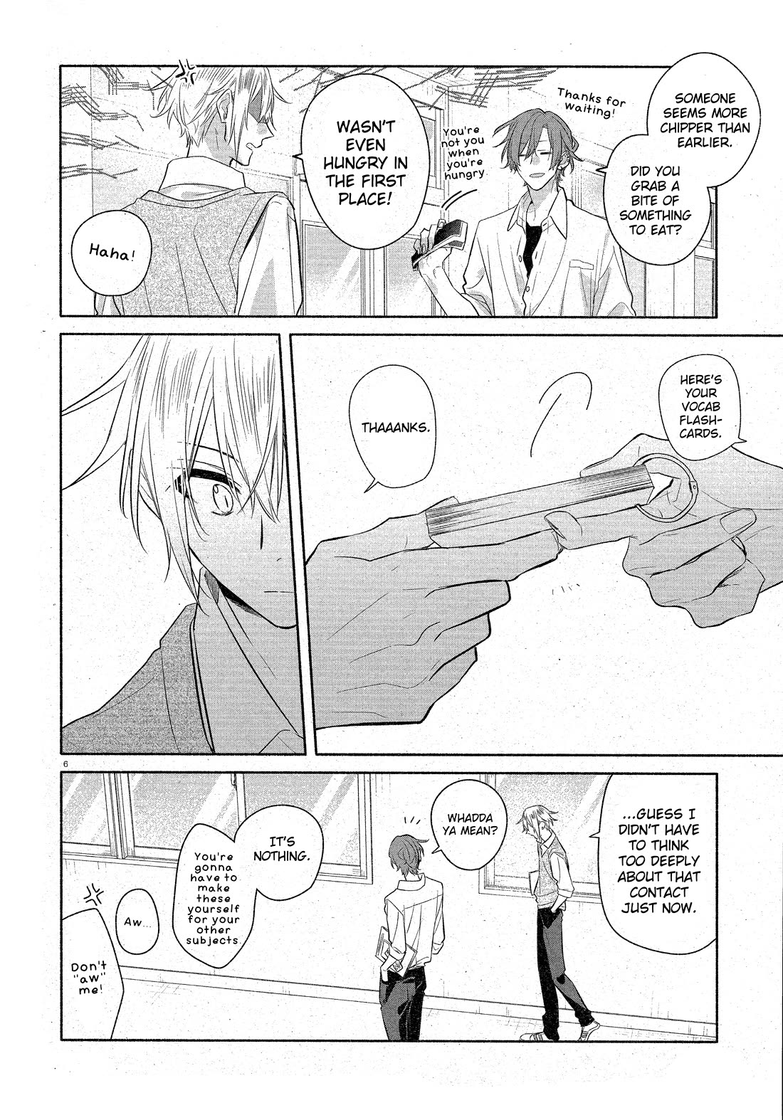 Hirano to Kagiura Chapter 34 page 8 - Chapter 34: On the Subject of Love