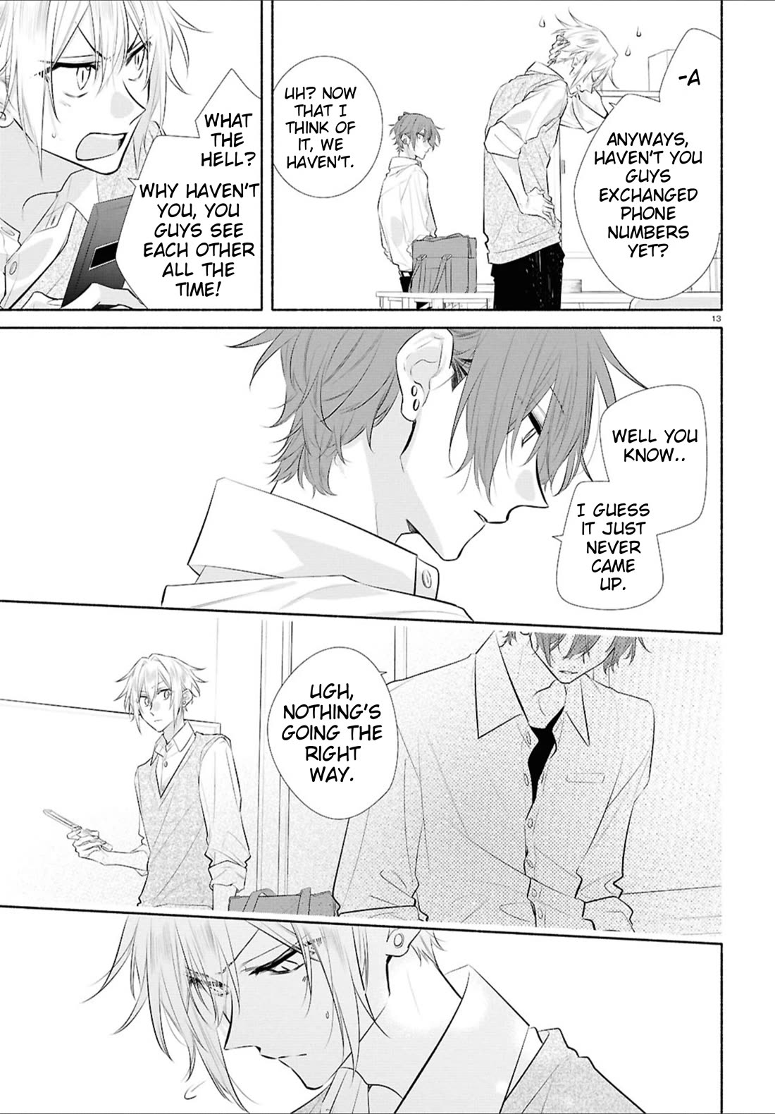 Hirano to Kagiura Chapter 35 page 13 - Chapter 35