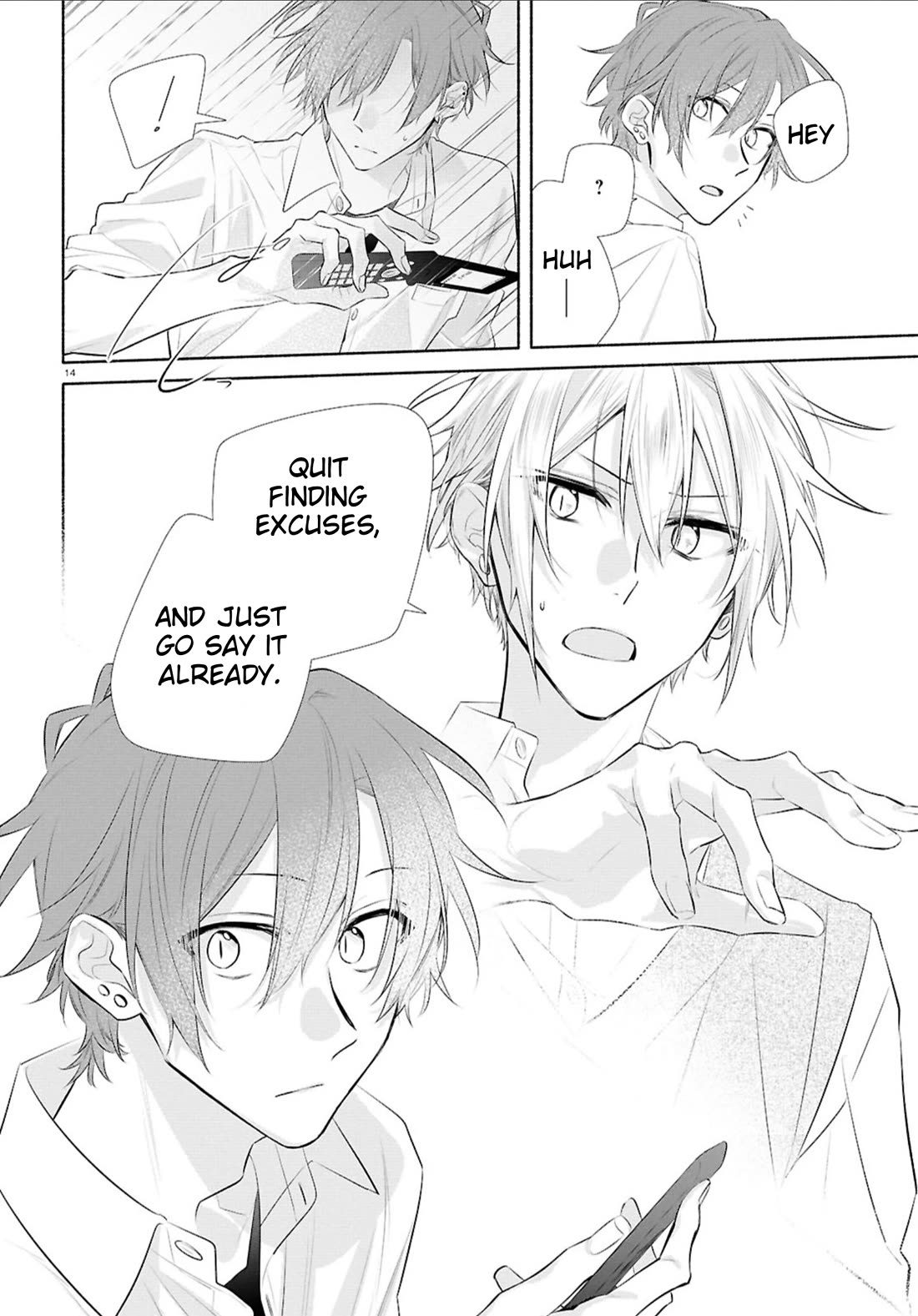 Hirano to Kagiura Chapter 35 page 14 - Chapter 35