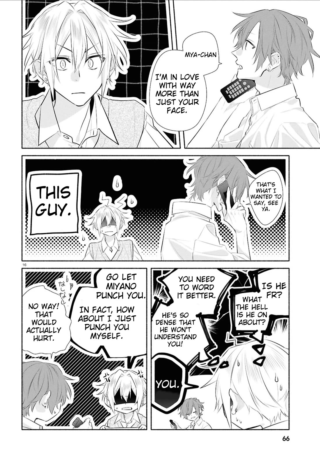 Hirano to Kagiura Chapter 35 page 16 - Chapter 35