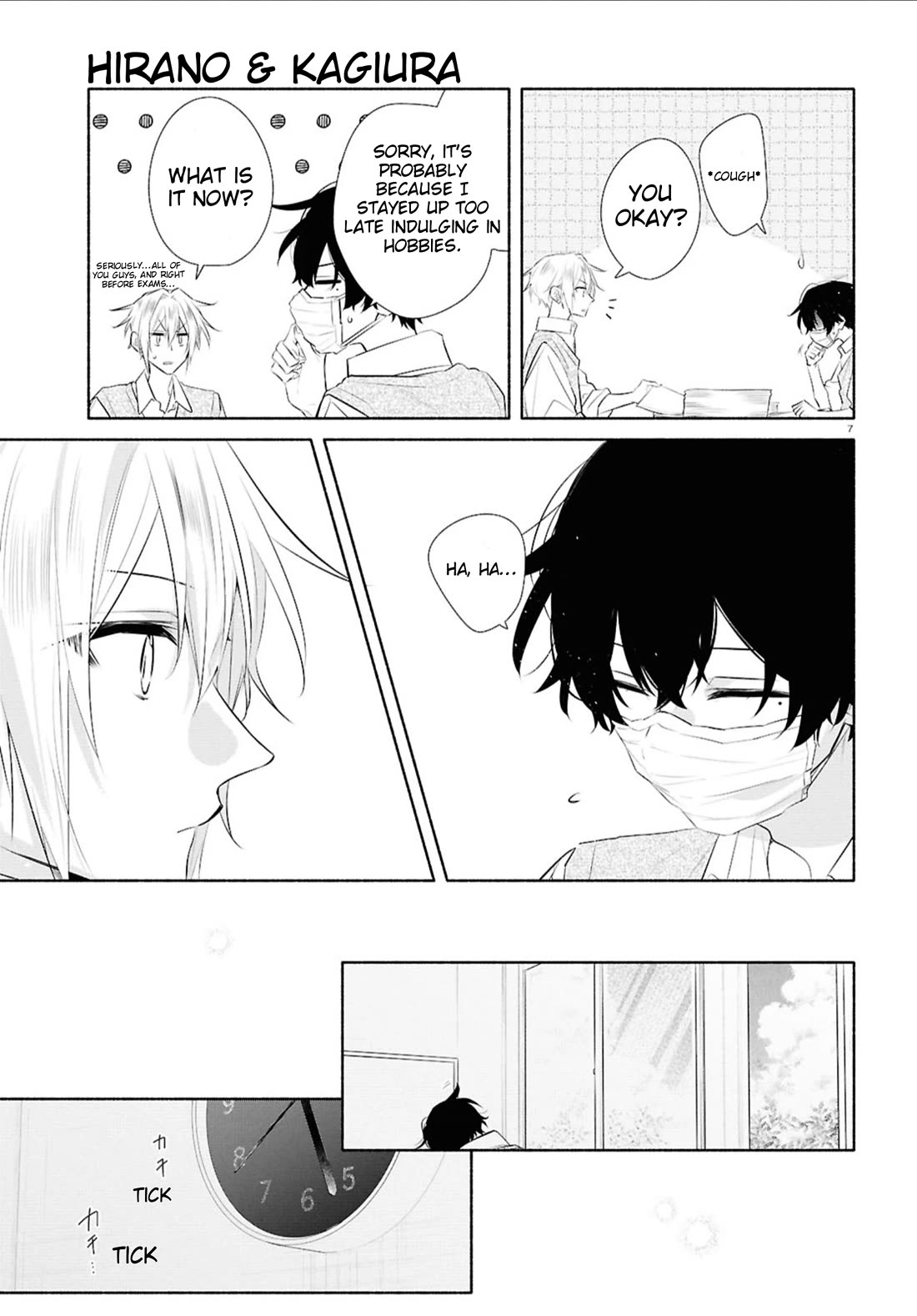 Hirano to Kagiura Chapter 35 page 7 - Chapter 35