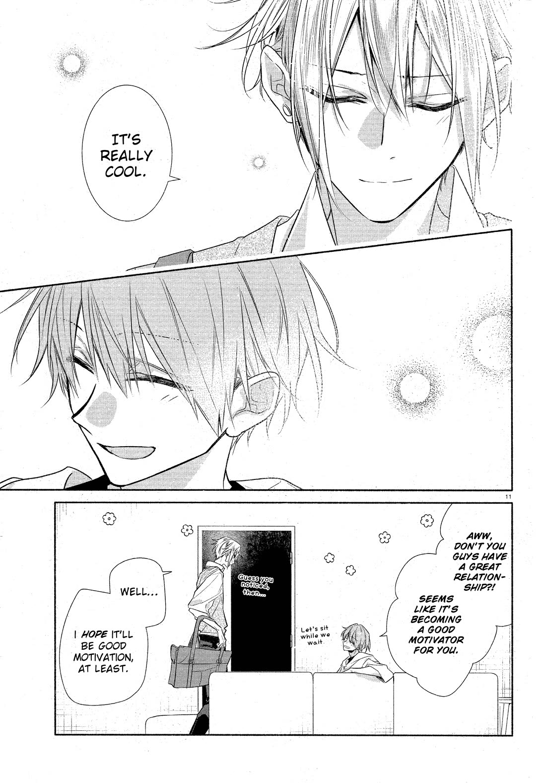 Hirano to Kagiura Chapter 36 page 12 - Chapter 36: A Brand New, Heart-Pounding Life