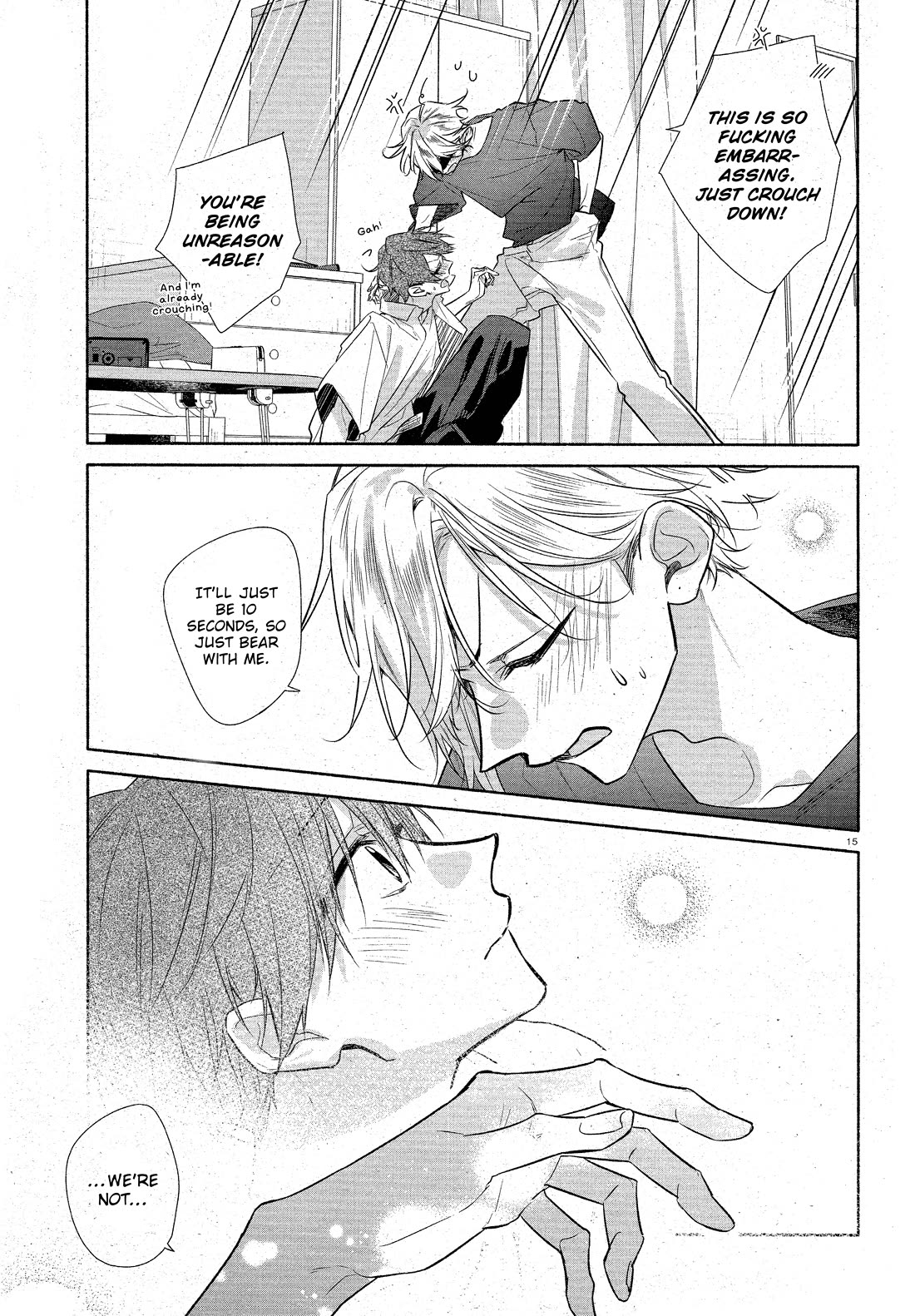 Hirano to Kagiura Chapter 36 page 16 - Chapter 36: A Brand New, Heart-Pounding Life