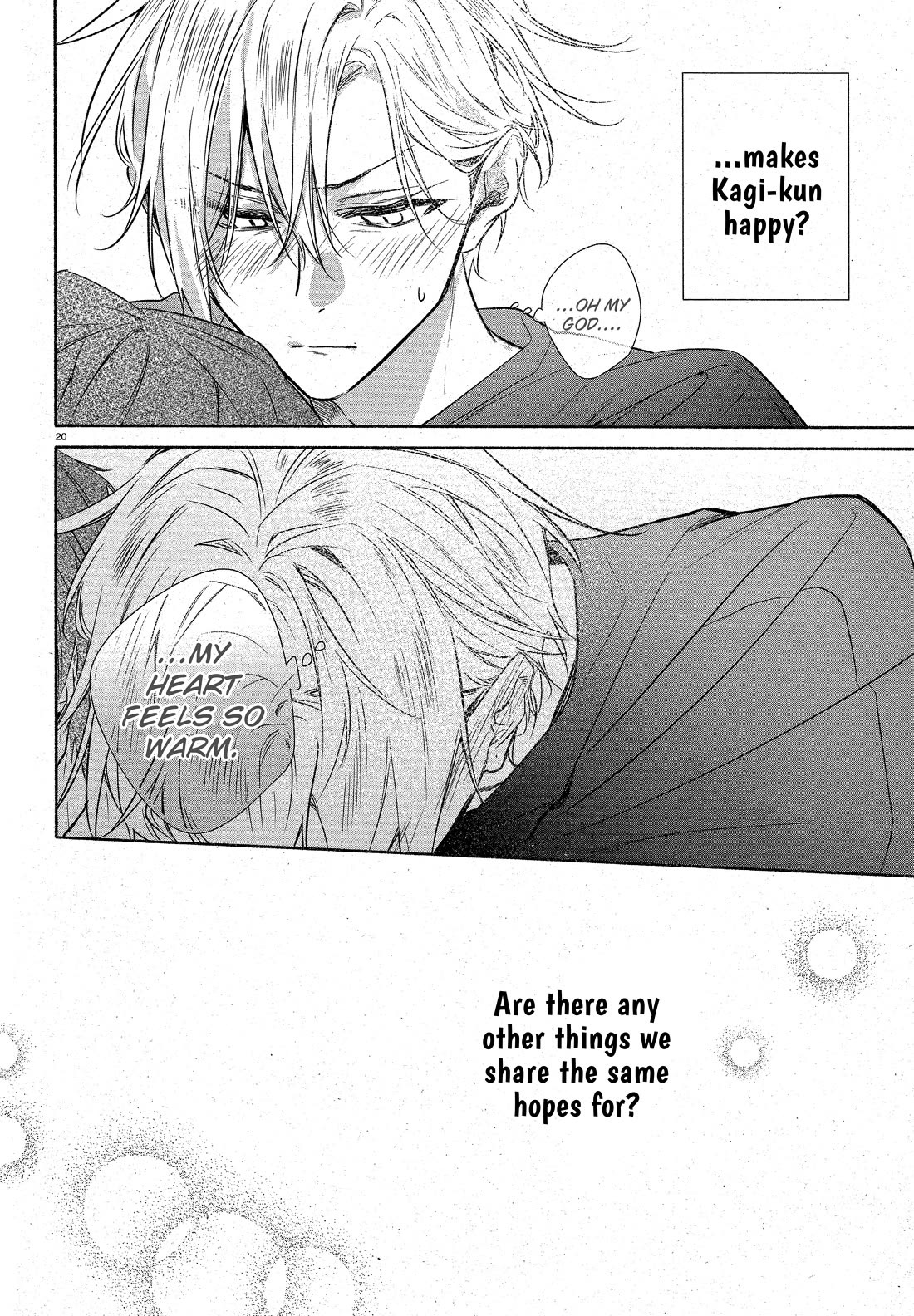 Hirano to Kagiura Chapter 36 page 21 - Chapter 36: A Brand New, Heart-Pounding Life