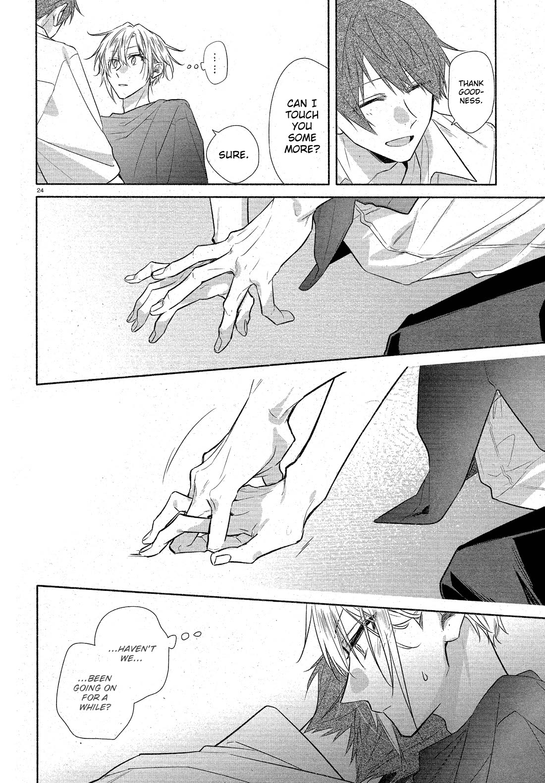 Hirano to Kagiura Chapter 36 page 25 - Chapter 36: A Brand New, Heart-Pounding Life