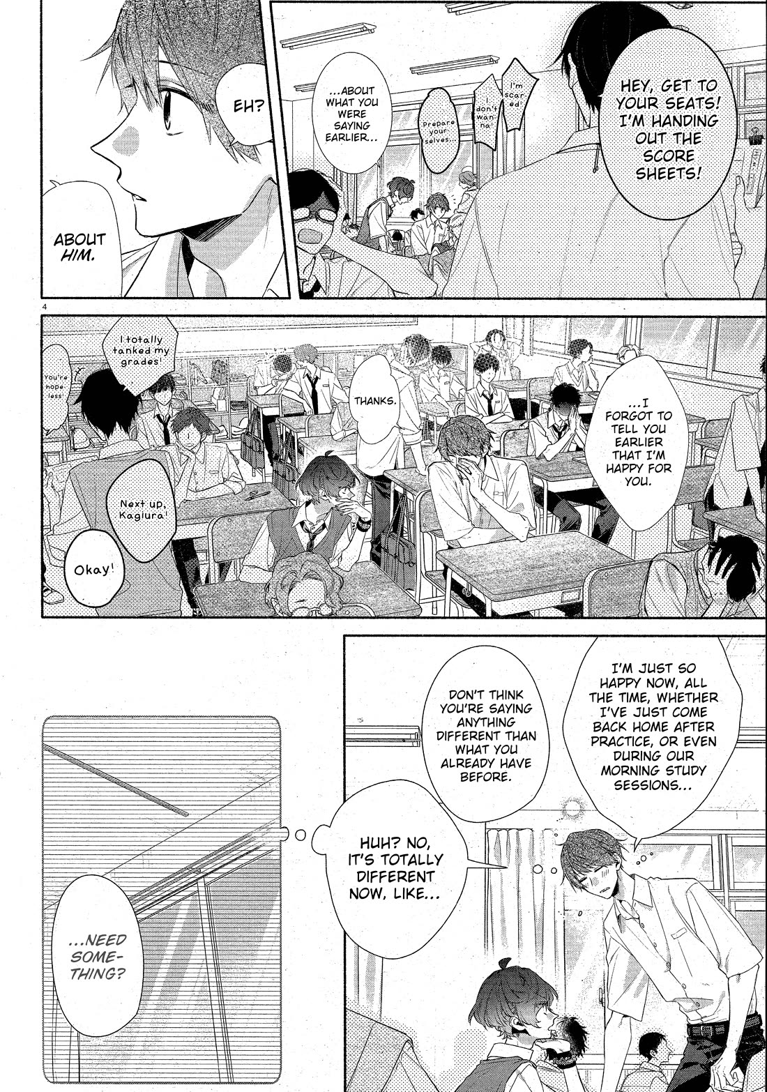 Hirano to Kagiura Chapter 36 page 5 - Chapter 36: A Brand New, Heart-Pounding Life