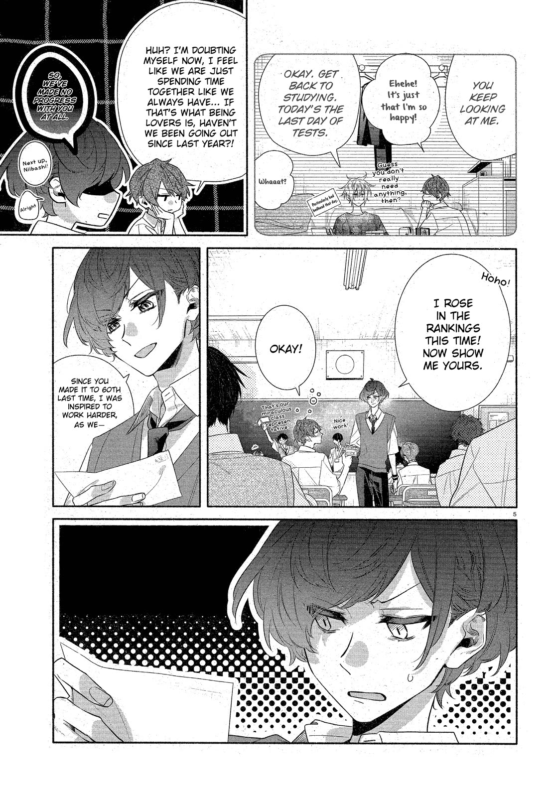 Hirano to Kagiura Chapter 36 page 6 - Chapter 36: A Brand New, Heart-Pounding Life